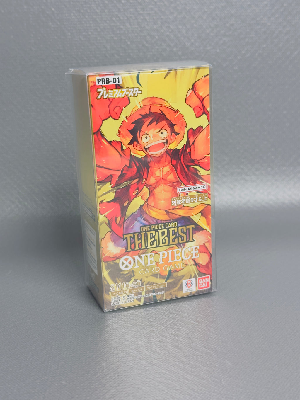 Custodia Semi-rigida Trasparente  per Booster Box One Piece TCG – Protezione Box Jap