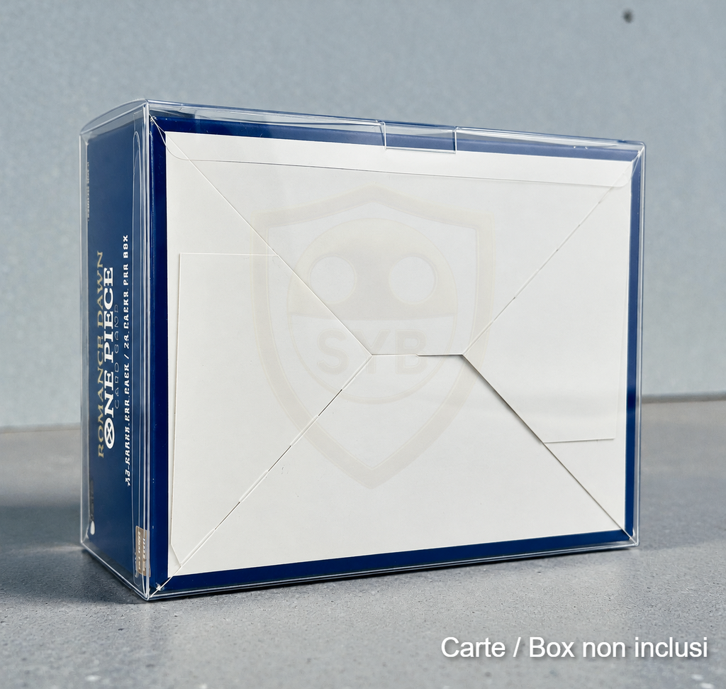 Custodia semi-rigida Trasparente per Booster Box One Piece TCG – Box Eng OP/EB/PRB