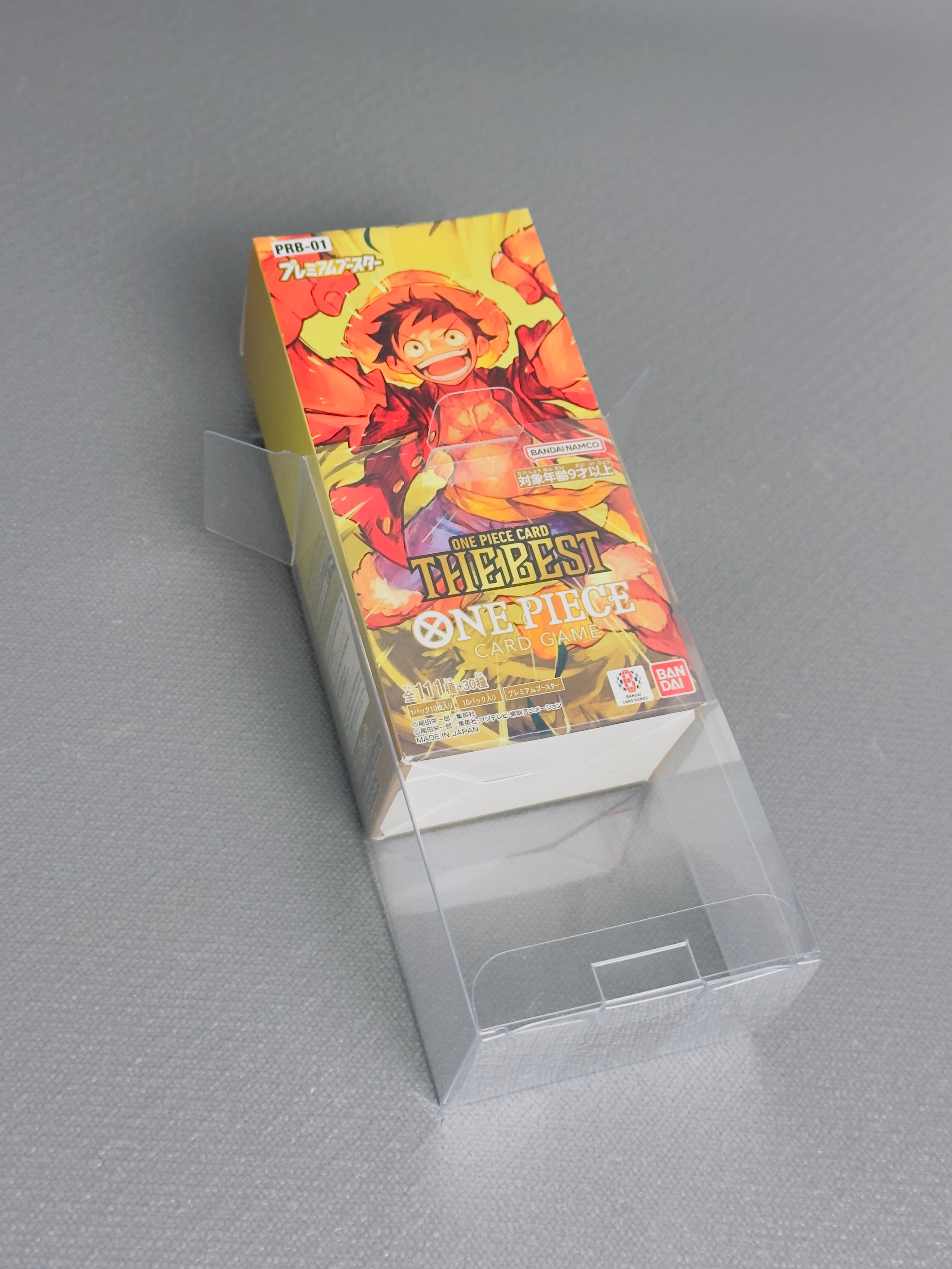 Custodia Semi-rigida Trasparente  per Booster Box One Piece TCG – Protezione Box Jap