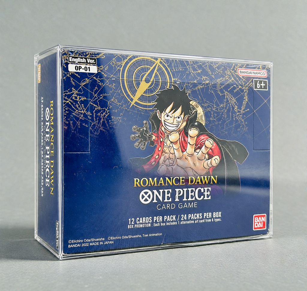 Custodia semi-rigida Trasparente per Booster Box One Piece TCG – Box Eng OP/EB/PRB