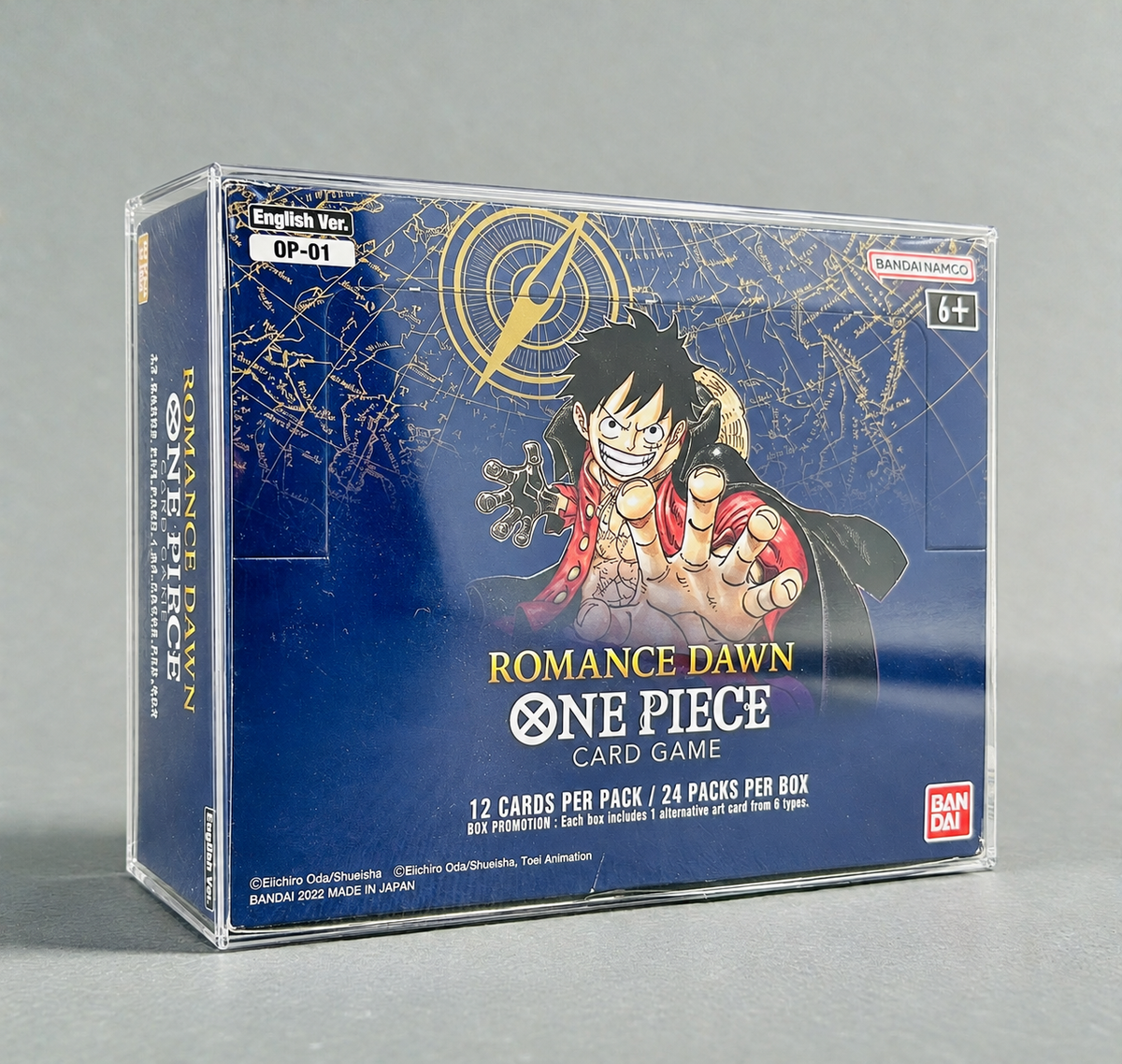 Custodia semi-rigida Trasparente per Booster Box One Piece TCG – Box Eng OP/EB/PRB