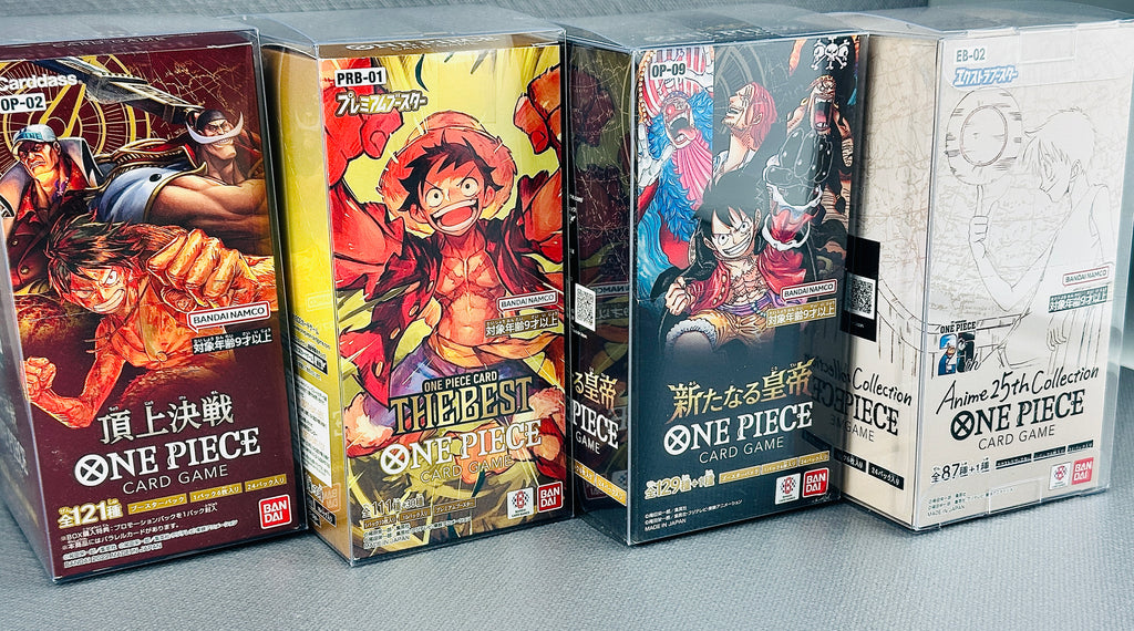Custodia Semi-rigida Trasparente  per Booster Box One Piece TCG – Protezione Box Jap