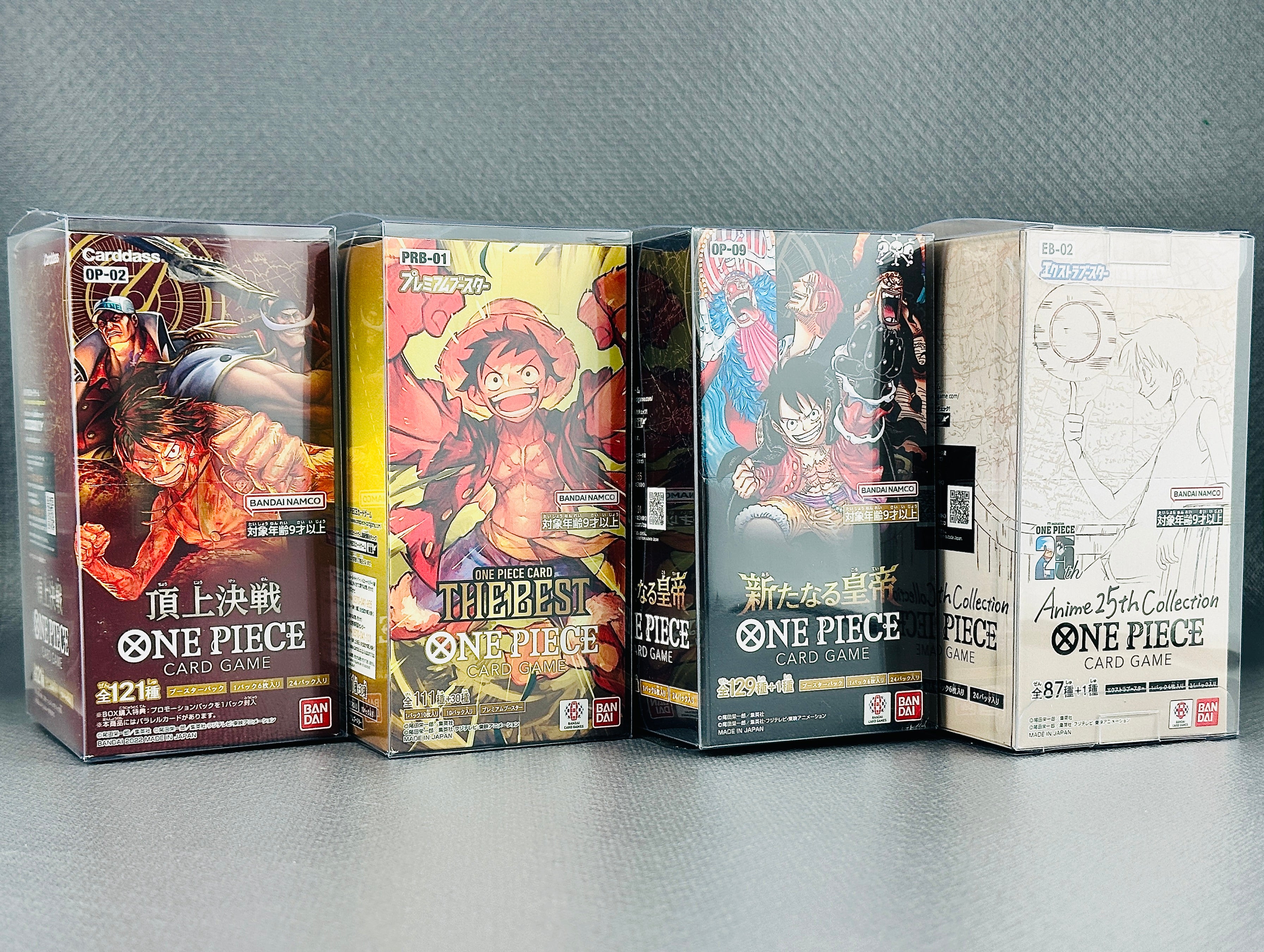 Custodia Semi-rigida Trasparente  per Booster Box One Piece TCG – Protezione Box Jap