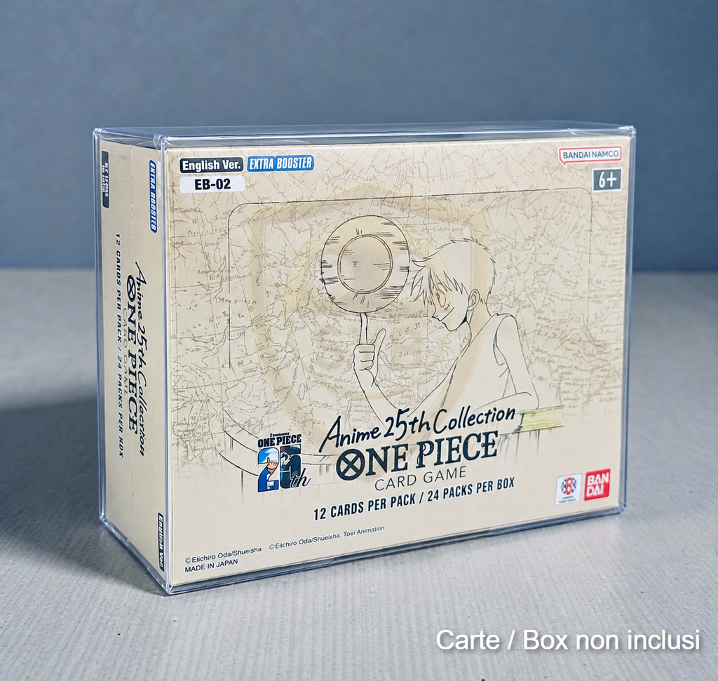Custodia semi-rigida Trasparente per Booster Box One Piece TCG – Box Eng OP/EB/PRB