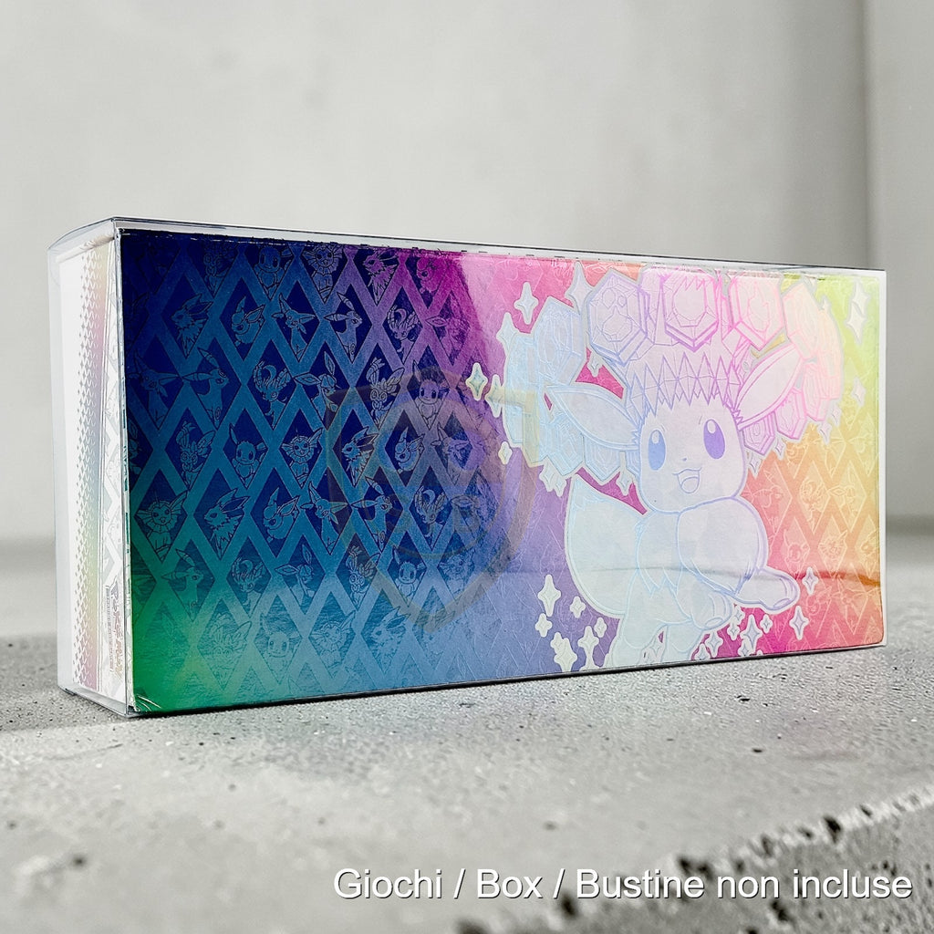 Custodia Pokemon SPC Evoluzioni Prismatiche Collezione Teca Ultra Premium UPC