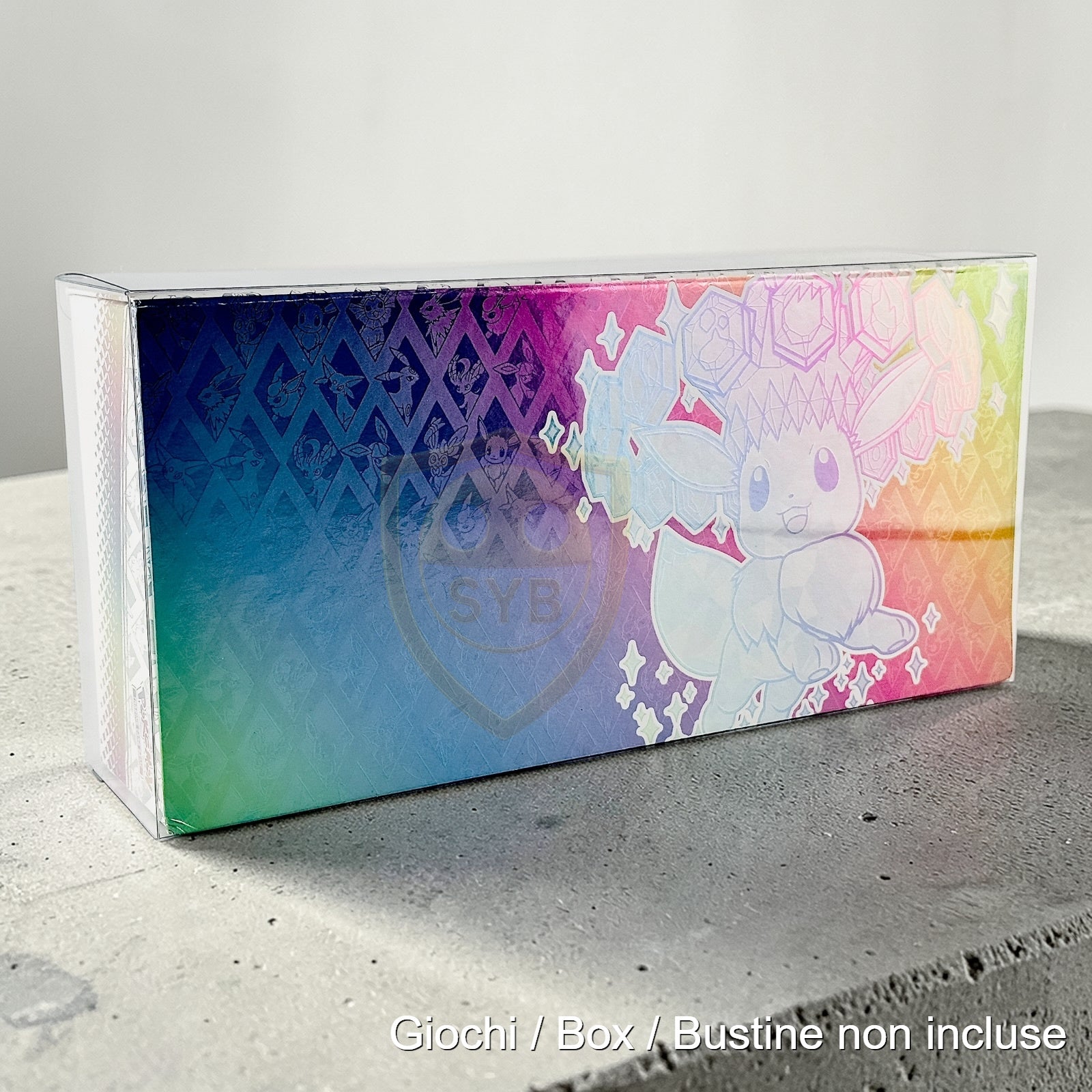Custodia Pokemon SPC Evoluzioni Prismatiche Collezione Teca Ultra Premium UPC