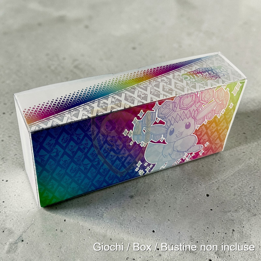 Custodia Pokemon SPC Evoluzioni Prismatiche Collezione Teca Ultra Premium UPC