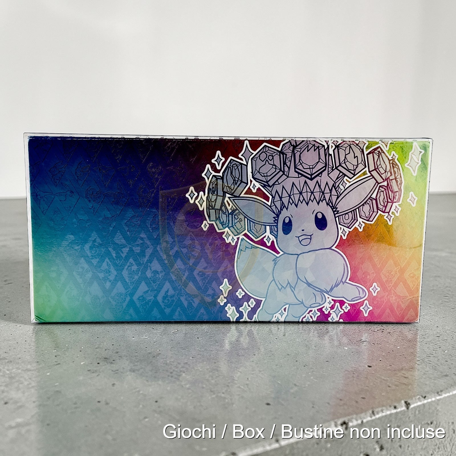 Custodia Pokemon SPC Evoluzioni Prismatiche Collezione Teca Ultra Premium UPC