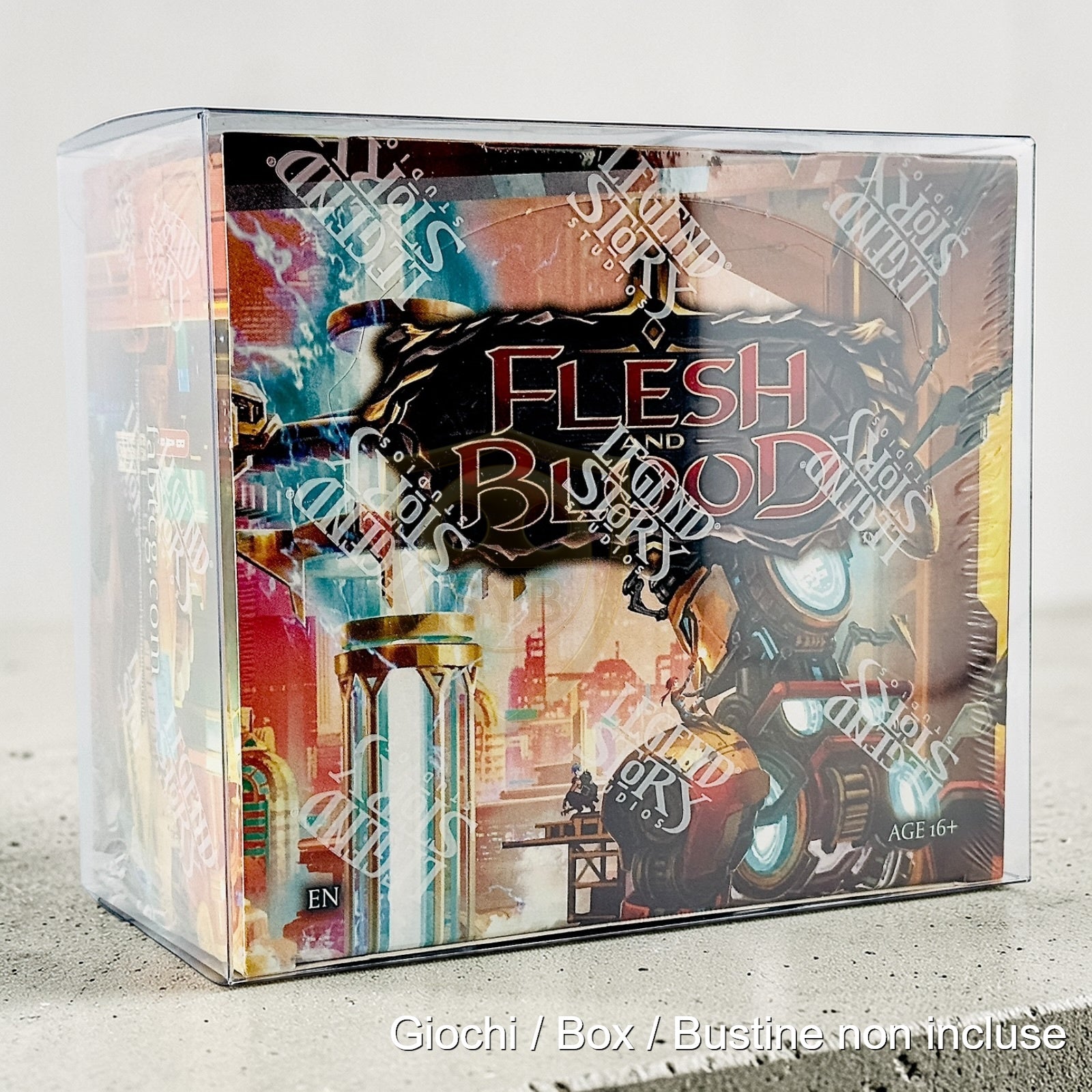 Custodia Box Flesh and Blood Teca per box 24 buste in Plastica semi-rigida