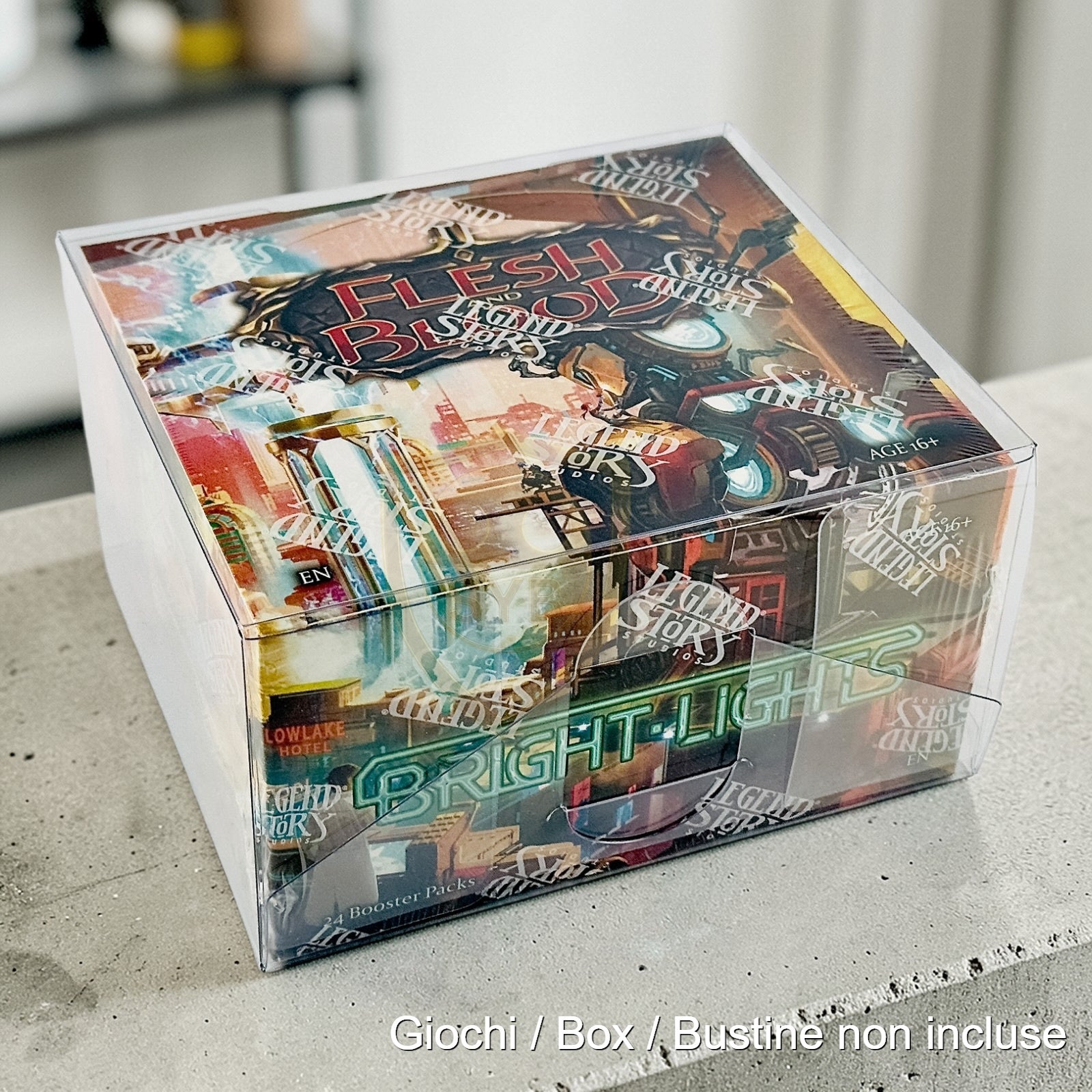 Custodia Box Flesh and Blood Teca per box 24 buste in Plastica semi-rigida