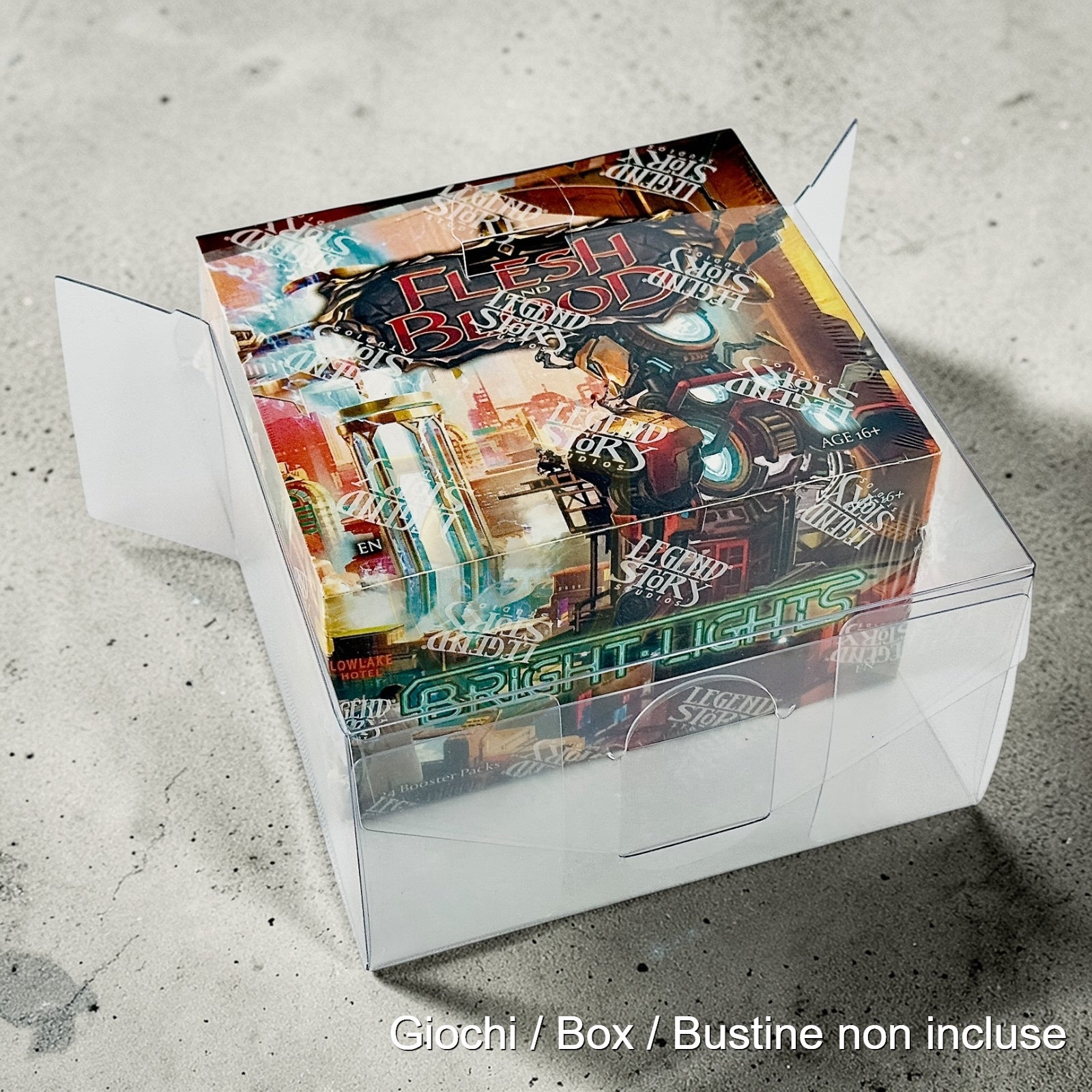 Custodia Box Flesh and Blood Teca per box 24 buste in Plastica semi-rigida