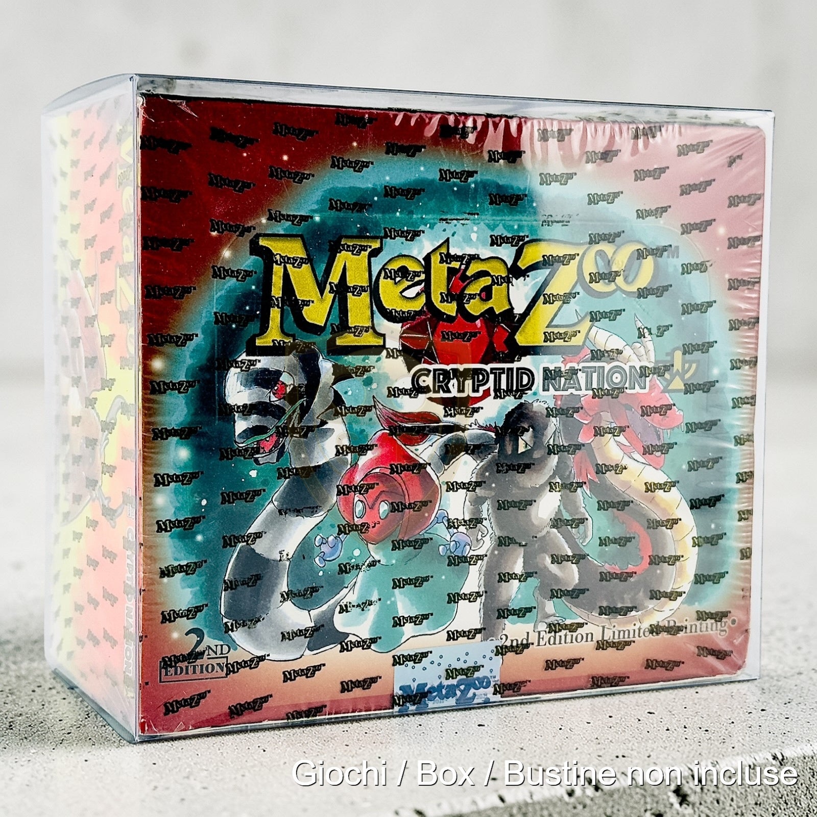 Custodia Box Metazoo Teca per booster box in Plastica semi-rigida gcc