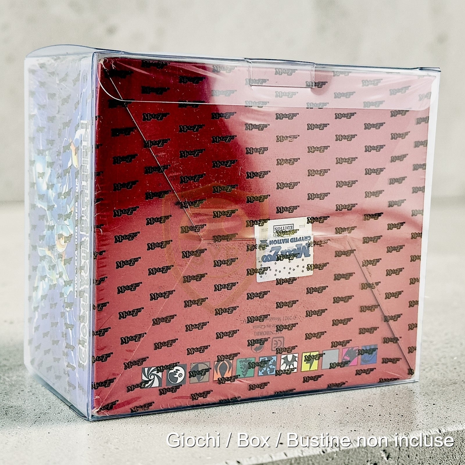 Custodia Box Metazoo Teca per booster box in Plastica semi-rigida gcc