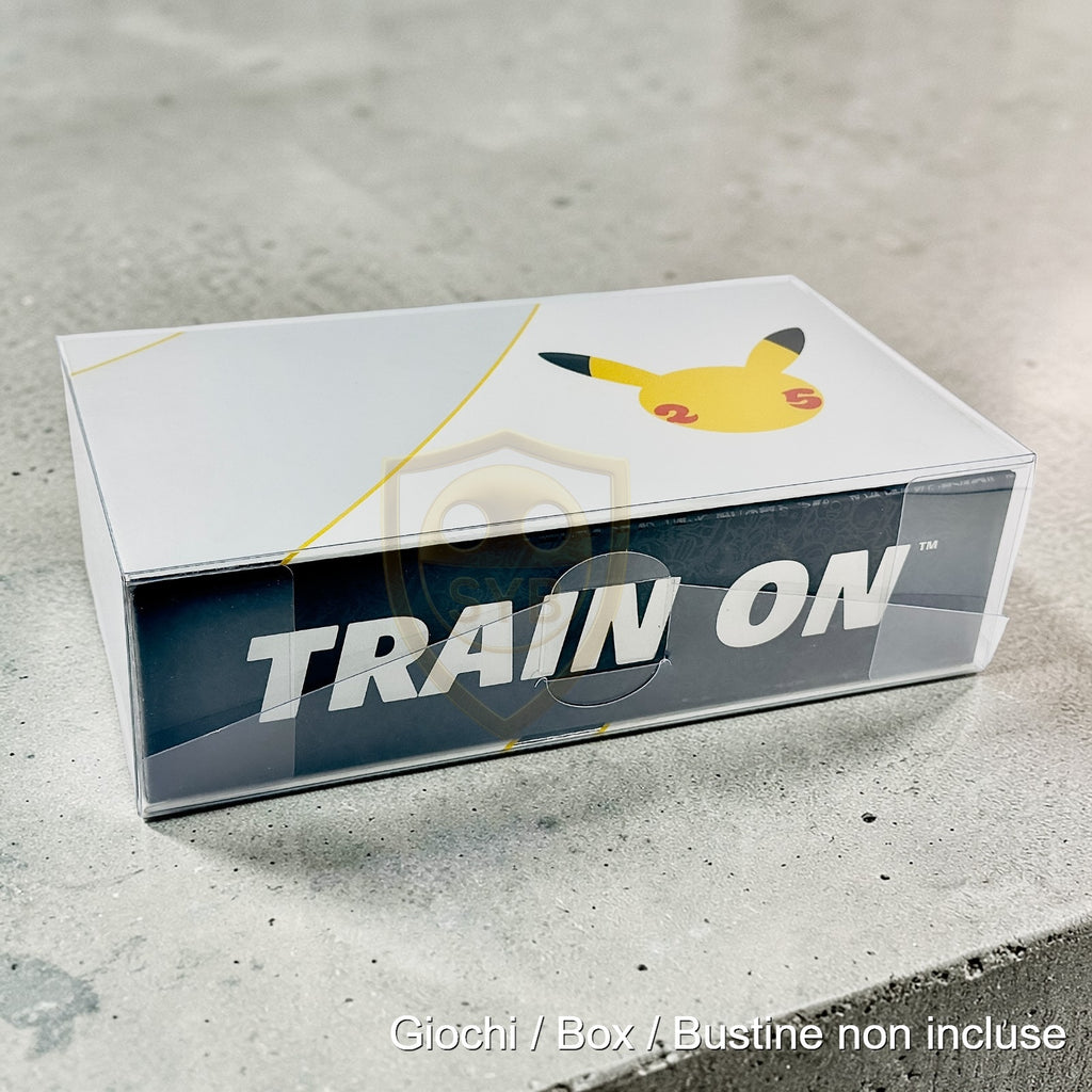 Custodia UPC Gran Festa 25Th Anniversario Collezione Teca Ultra Premium Pokemon semi-rigida