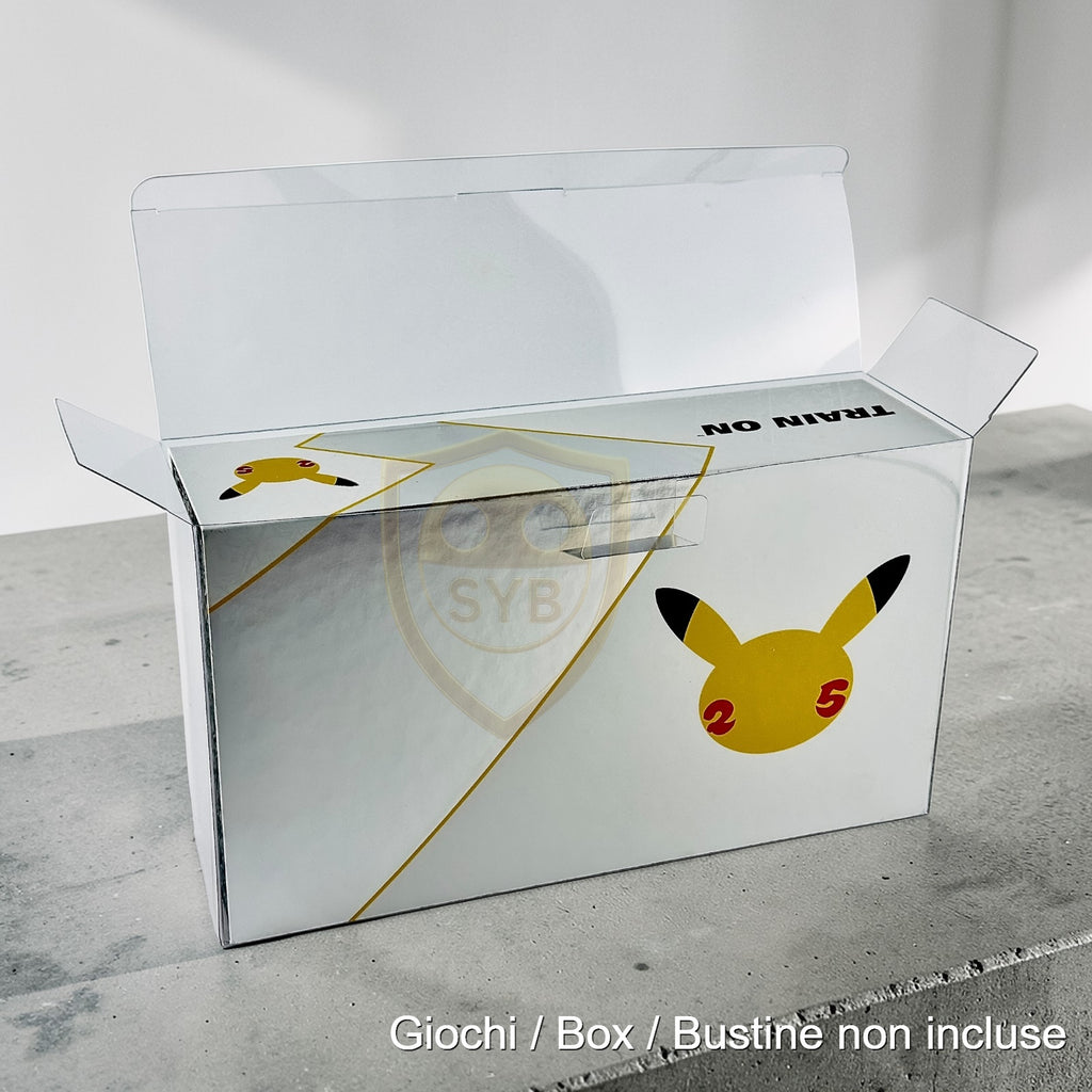 Custodia UPC Gran Festa 25Th Anniversario Collezione Teca Ultra Premium Pokemon semi-rigida