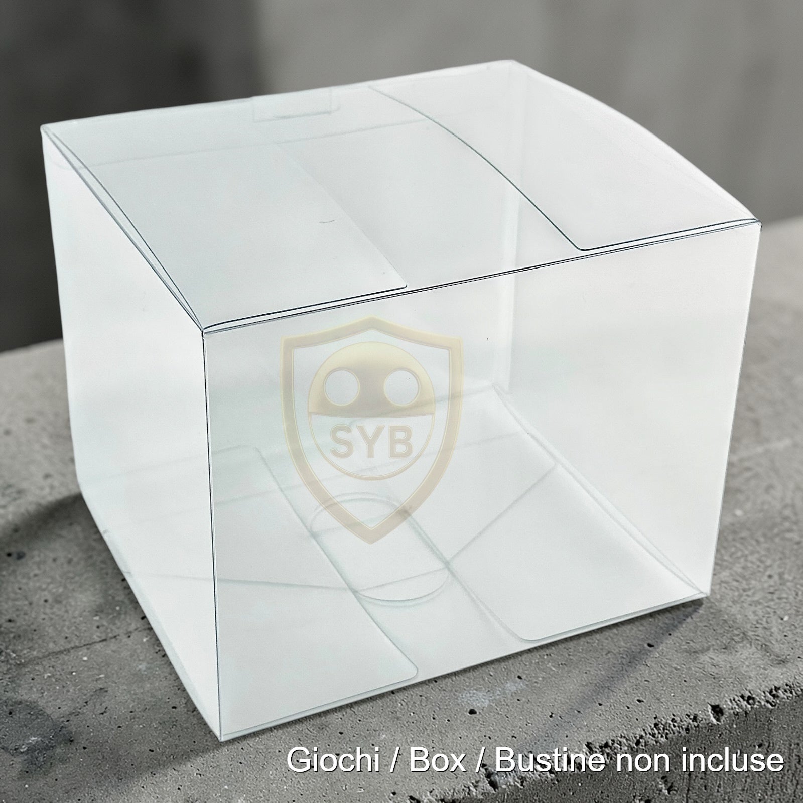 Custodia Per Case 8 Mini Tin Semi-rigida Teca Trasparente Pokemon