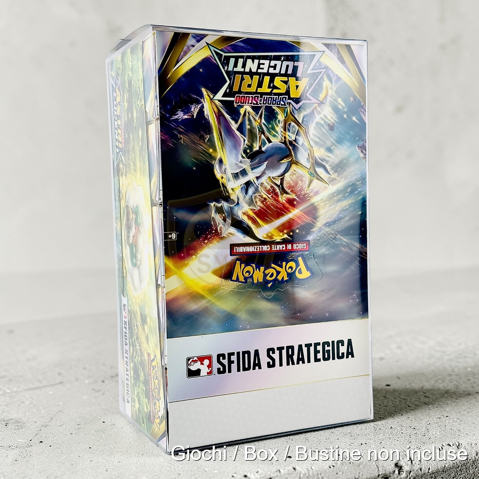 Custodia per Case 10 Bundle in plastica Semi-rigida - Sfida Strategica Pokemon