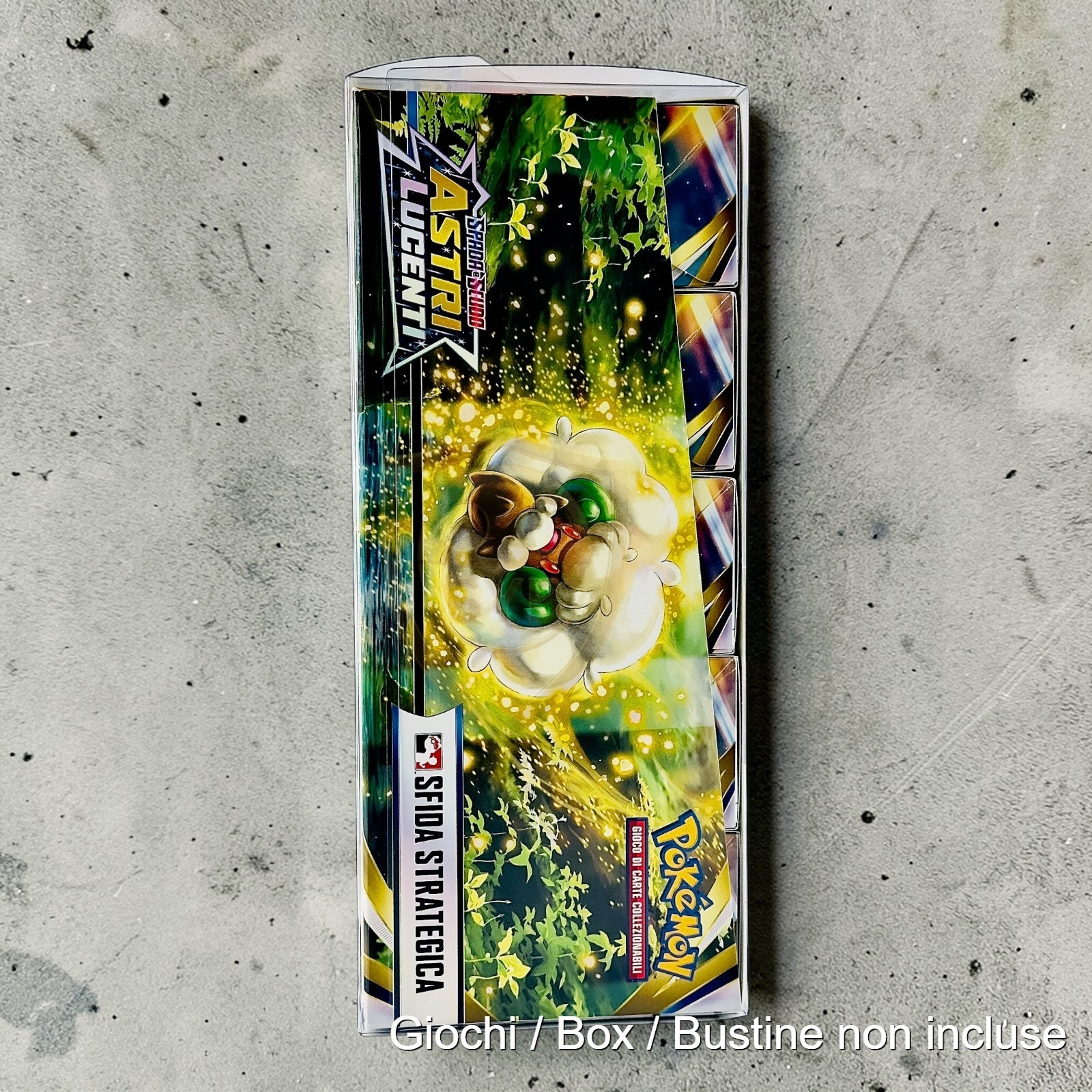 Custodia per Case 10 Bundle in plastica Semi-rigida - Sfida Strategica Pokemon