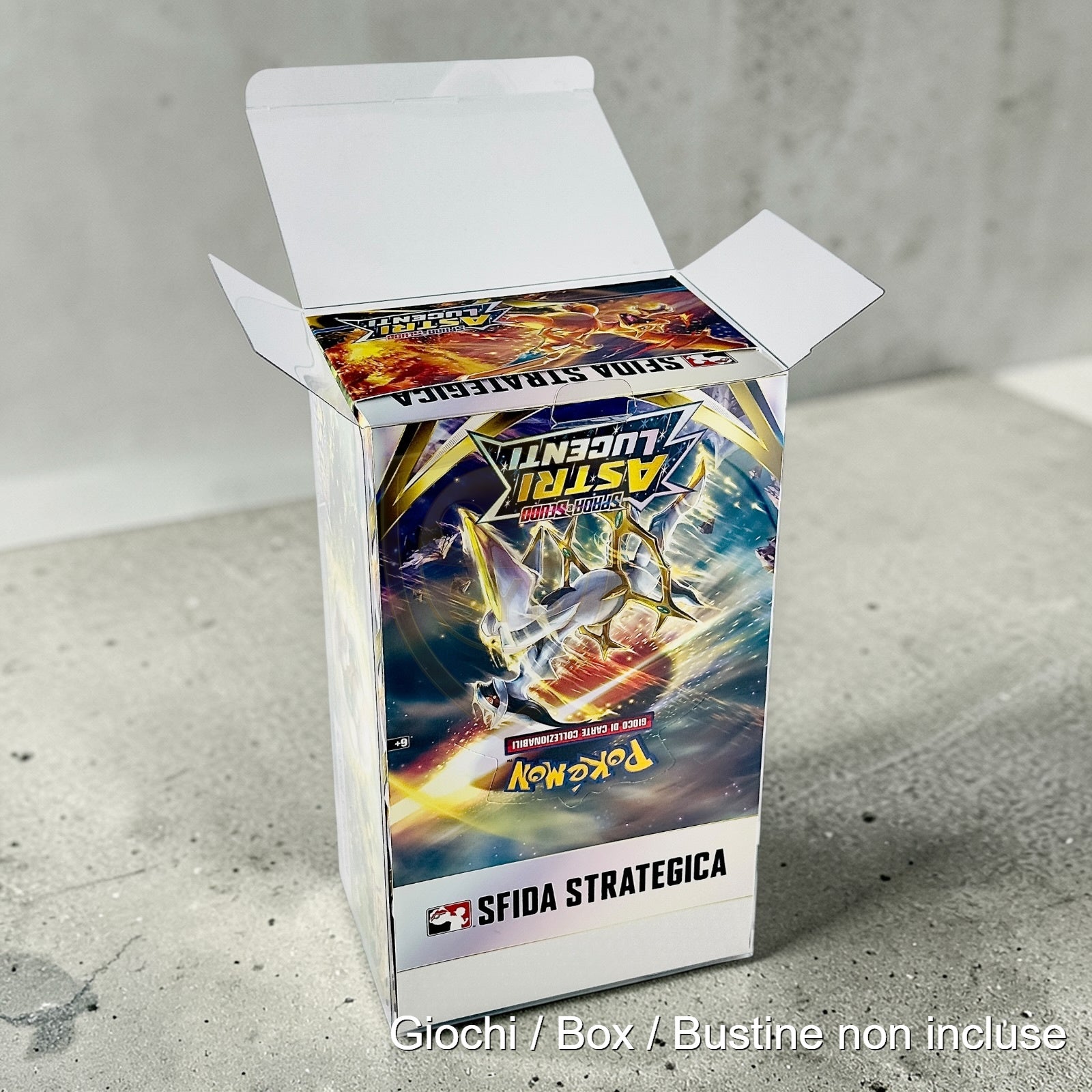 Custodia per Case 10 Bundle in plastica Semi-rigida - Sfida Strategica Pokemon