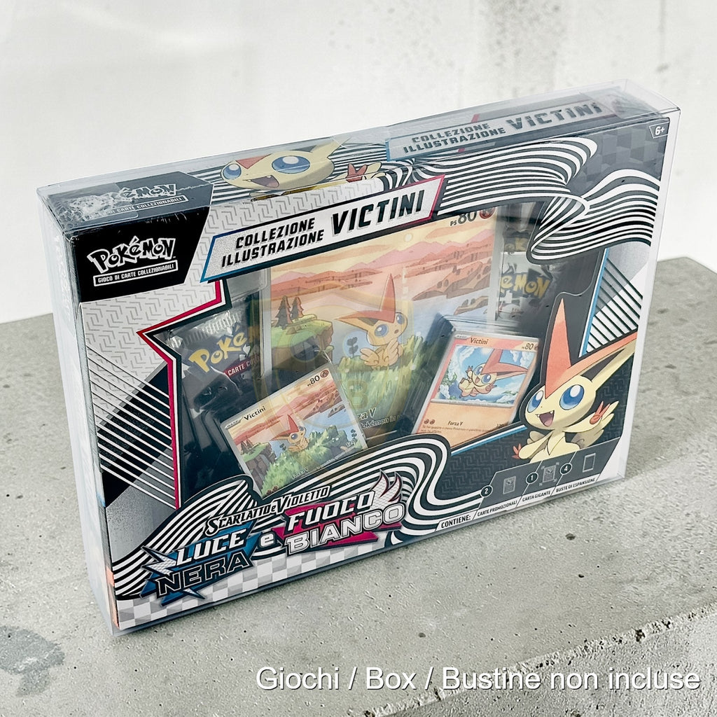 Custodia per Collezione Illustrazione Pokemon Scarlatto e Violetto e altre 23,3x31,4x4,6 cm