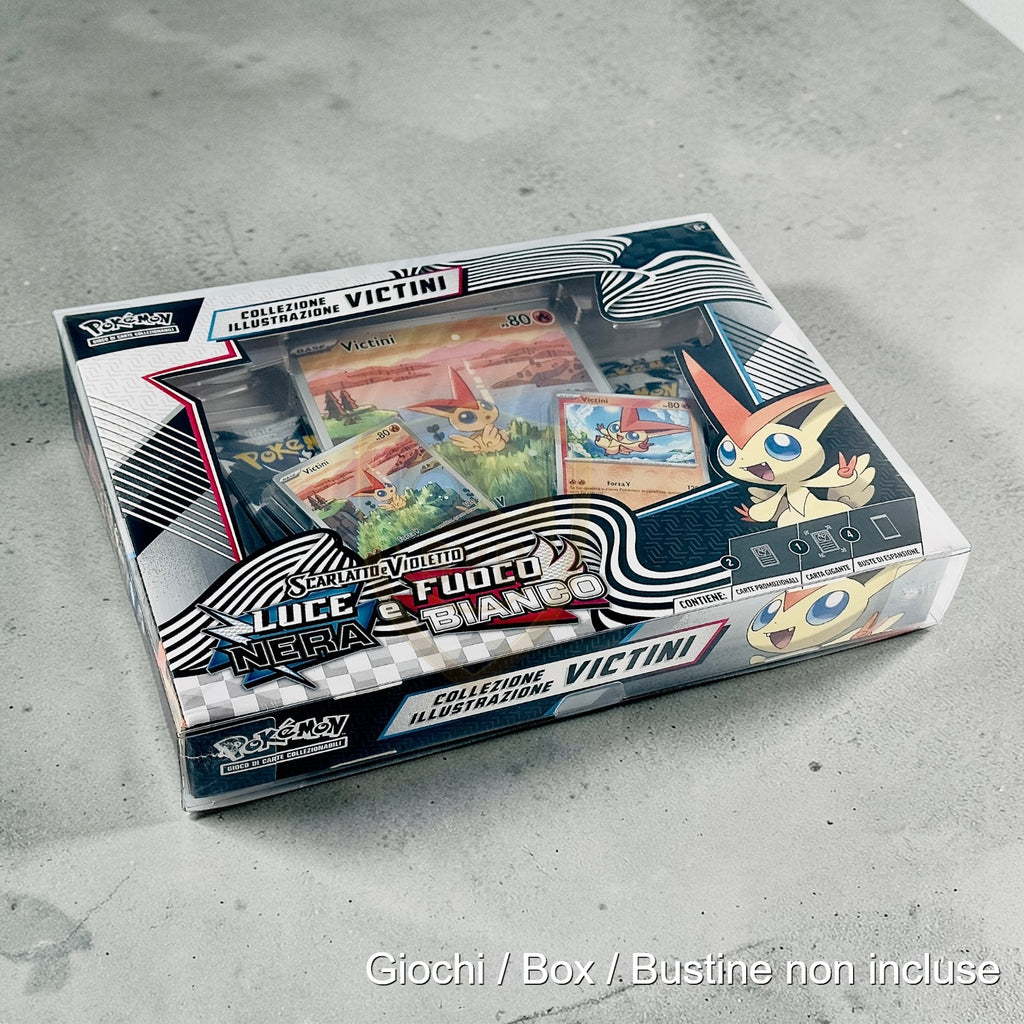 Custodia per Collezione Illustrazione Pokemon Scarlatto e Violetto e altre 23,3x31,4x4,6 cm