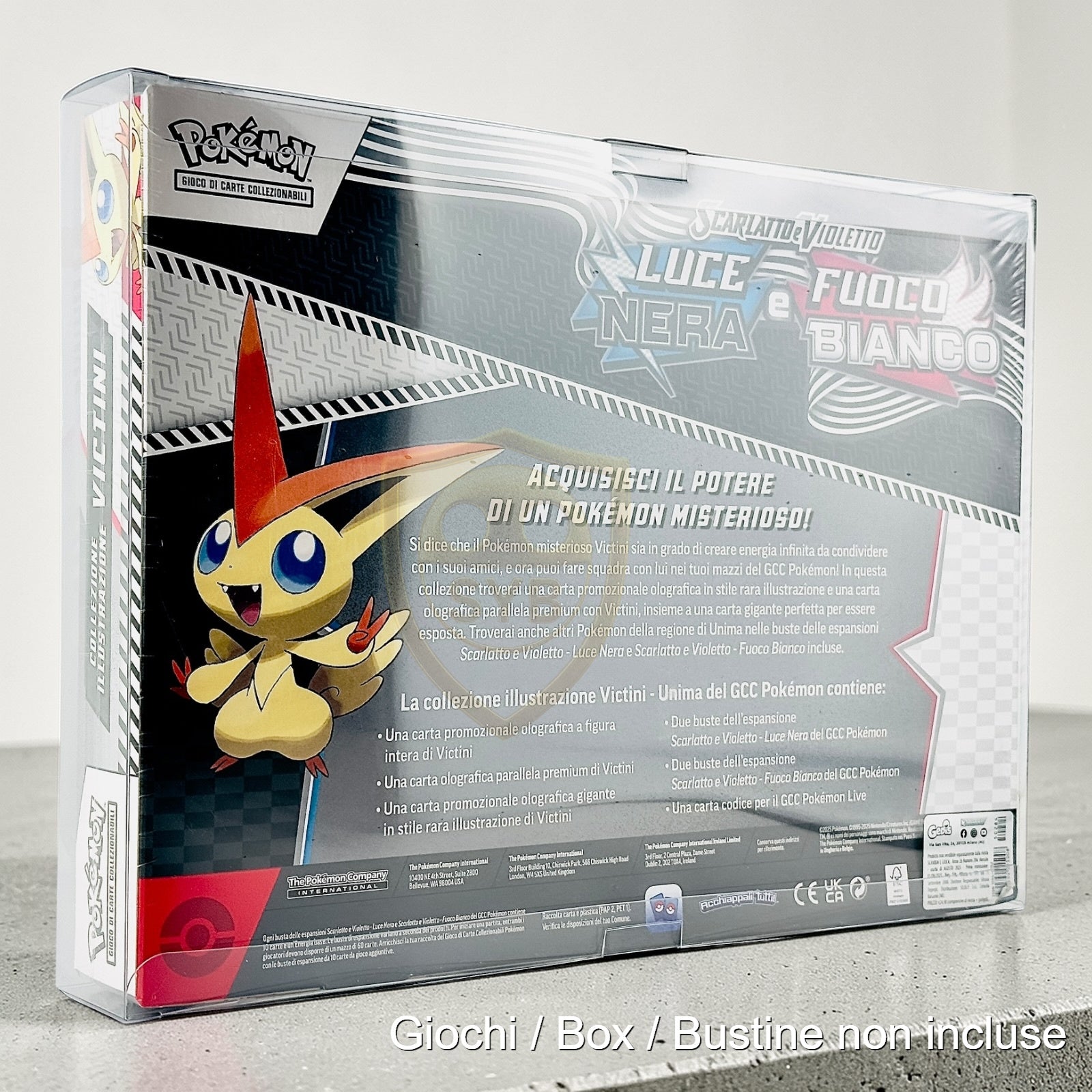 Custodia per Collezione Illustrazione Pokemon Scarlatto e Violetto e altre 23,3x31,4x4,6 cm