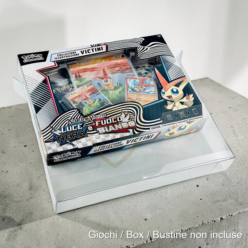 Custodia per Collezione Illustrazione Pokemon Scarlatto e Violetto e altre 23,3x31,4x4,6 cm