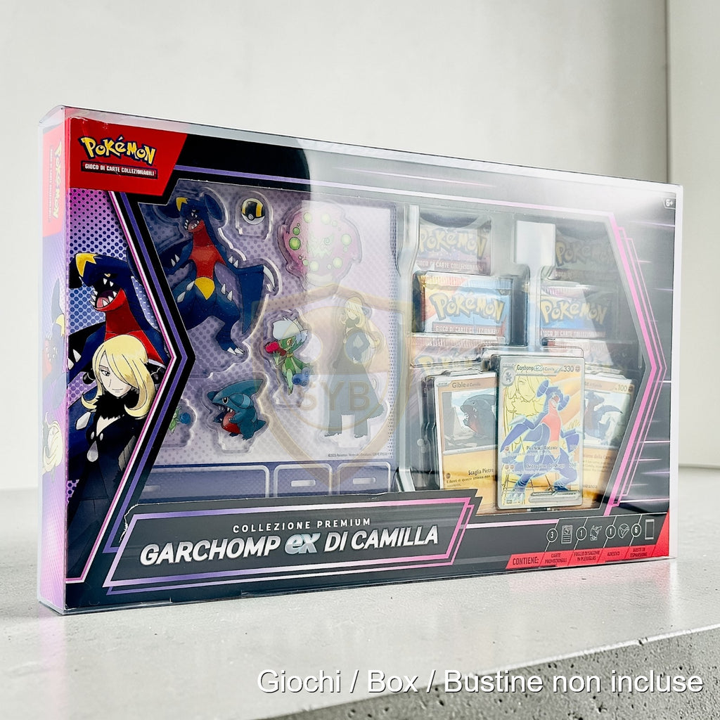 Custodia per Collezione Premium Pokemon Mega/Ascesa/EX e altre 23,4x39x4,6 cm