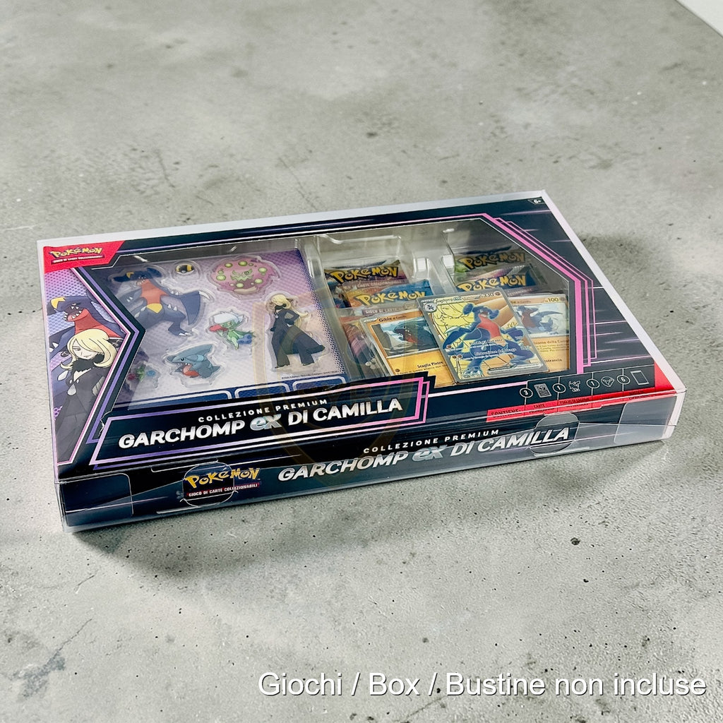Custodia per Collezione Premium Pokemon Mega/Ascesa/EX e altre 23,4x39x4,6 cm