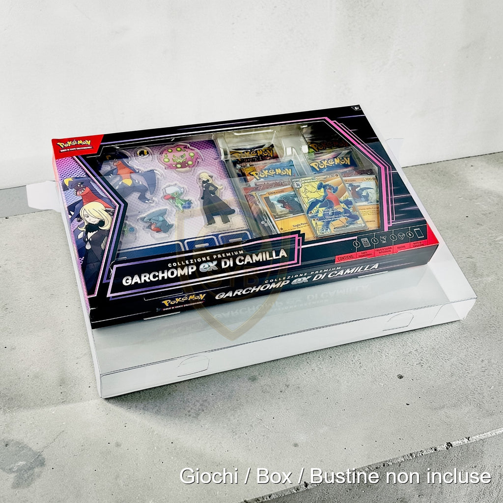 Custodia per Collezione Premium Pokemon Mega/Ascesa/EX e altre 23,4x39x4,6 cm