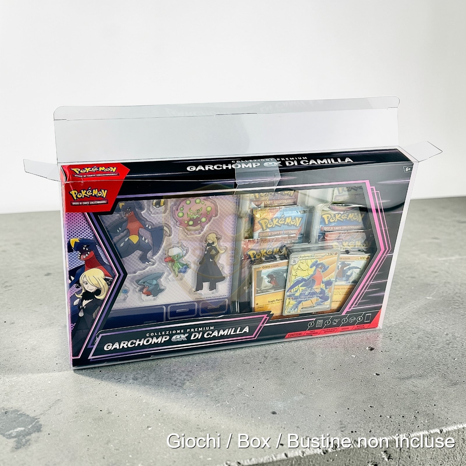Custodia per Collezione Premium Pokemon Mega/Ascesa/EX e altre 23,4x39x4,6 cm
