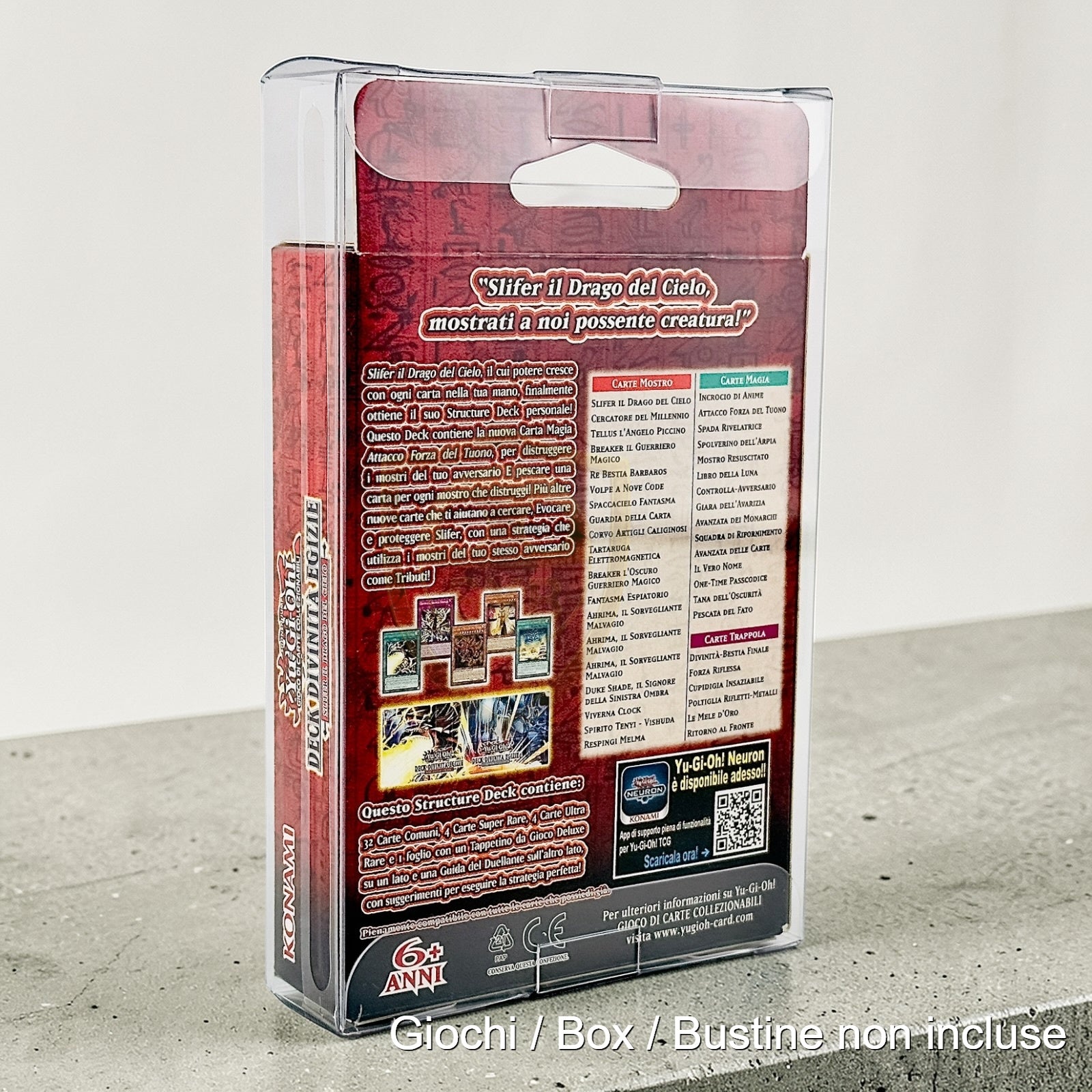 Custodia per Structure & Starter Deck YuGiOh! Yu-Gi-Oh ( Vedi le Misure )