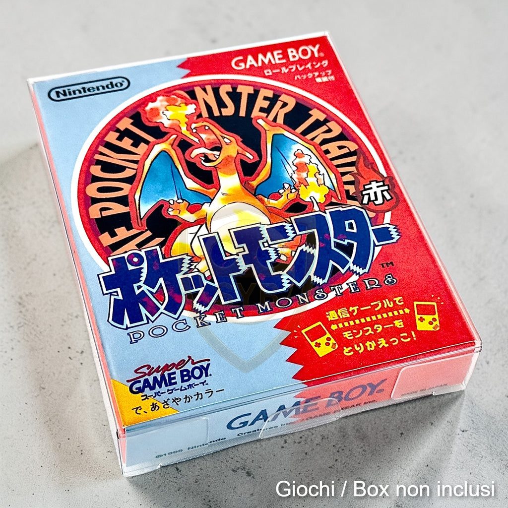 Custodia compatibile con Game Boy Color JAP Giapponese Protezione GBC semi-rigida Pokemon Zelda