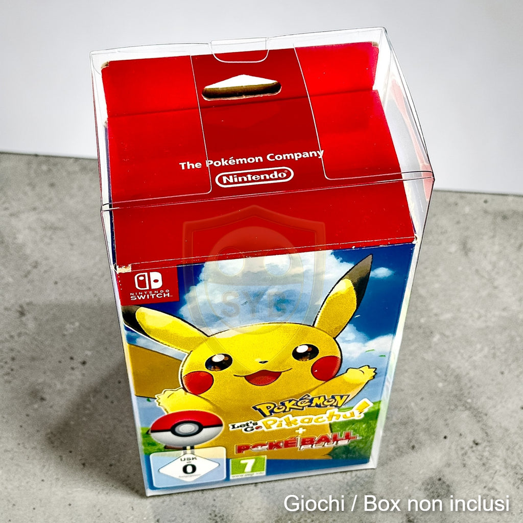 Custodia compatibile con Let's Go, Pikachu! Eevee! Poke Ball Plus Switch EUR / JAP