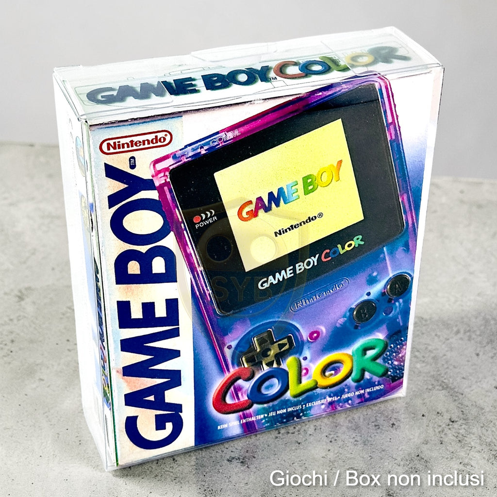 Custodia Console Game Boy Color GBC protezione plastica semi-rigida