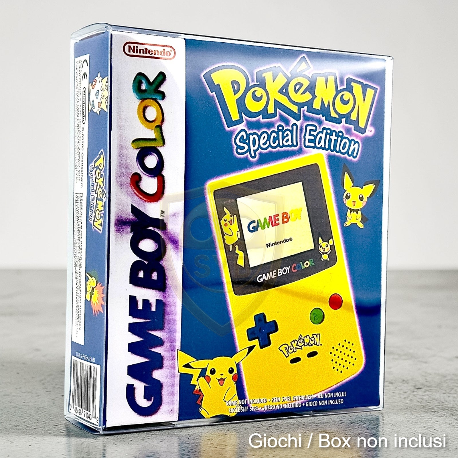 Custodia Console Game Boy Color GBC protezione plastica semi-rigida