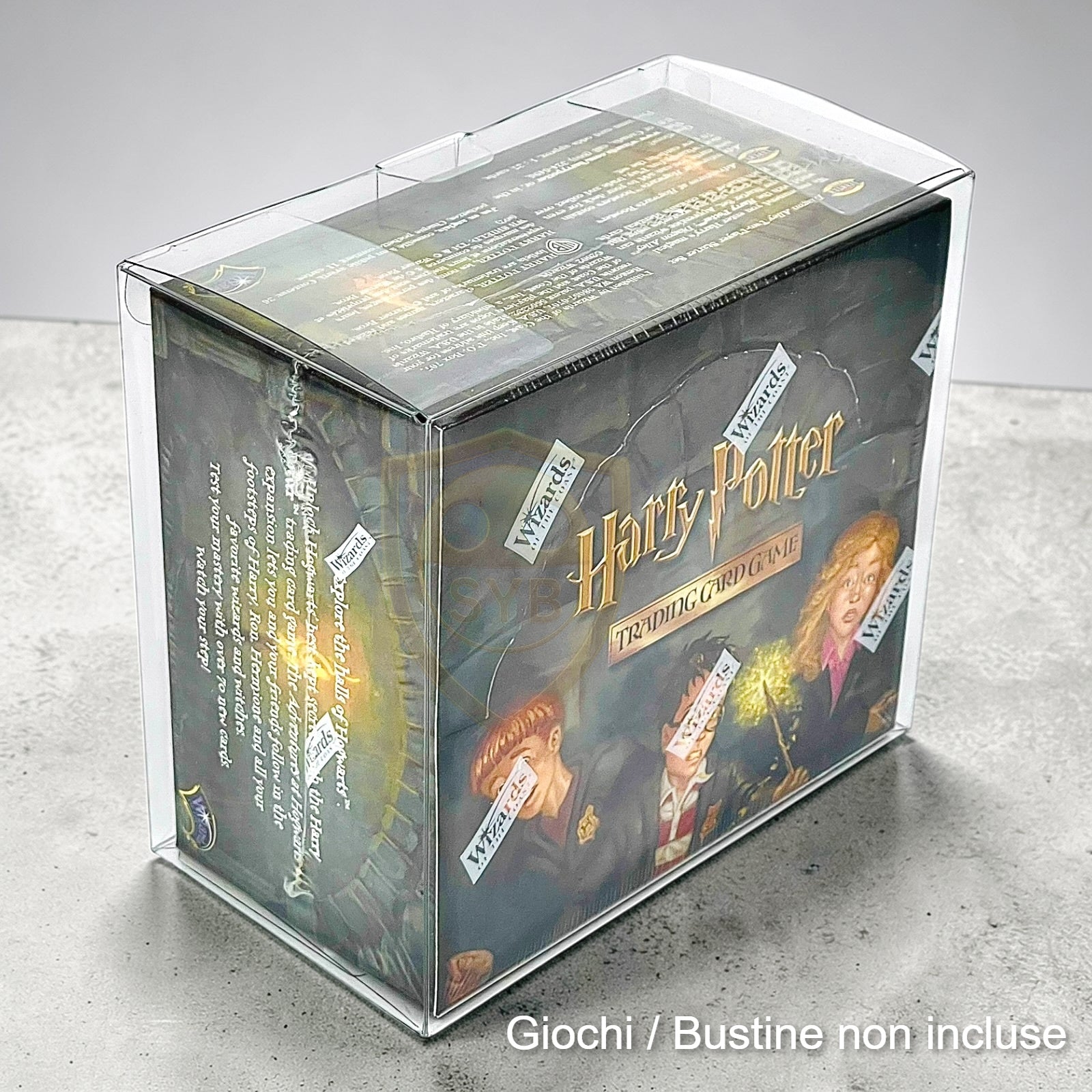 Custodia Box Harry Potter Teca per box 36 buste in Plastica semi-rigida
