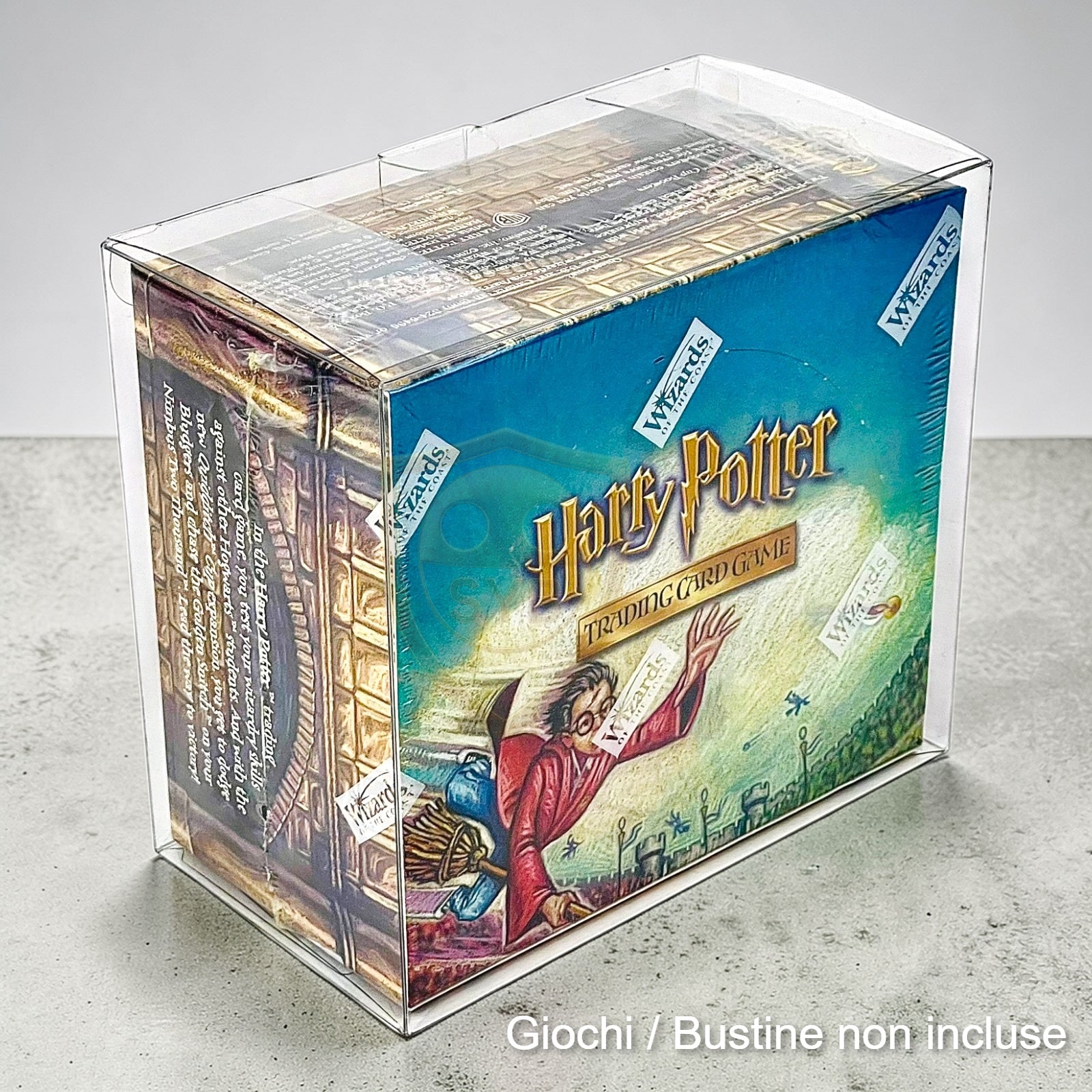 Custodia Box Harry Potter Teca per box 36 buste in Plastica semi-rigida