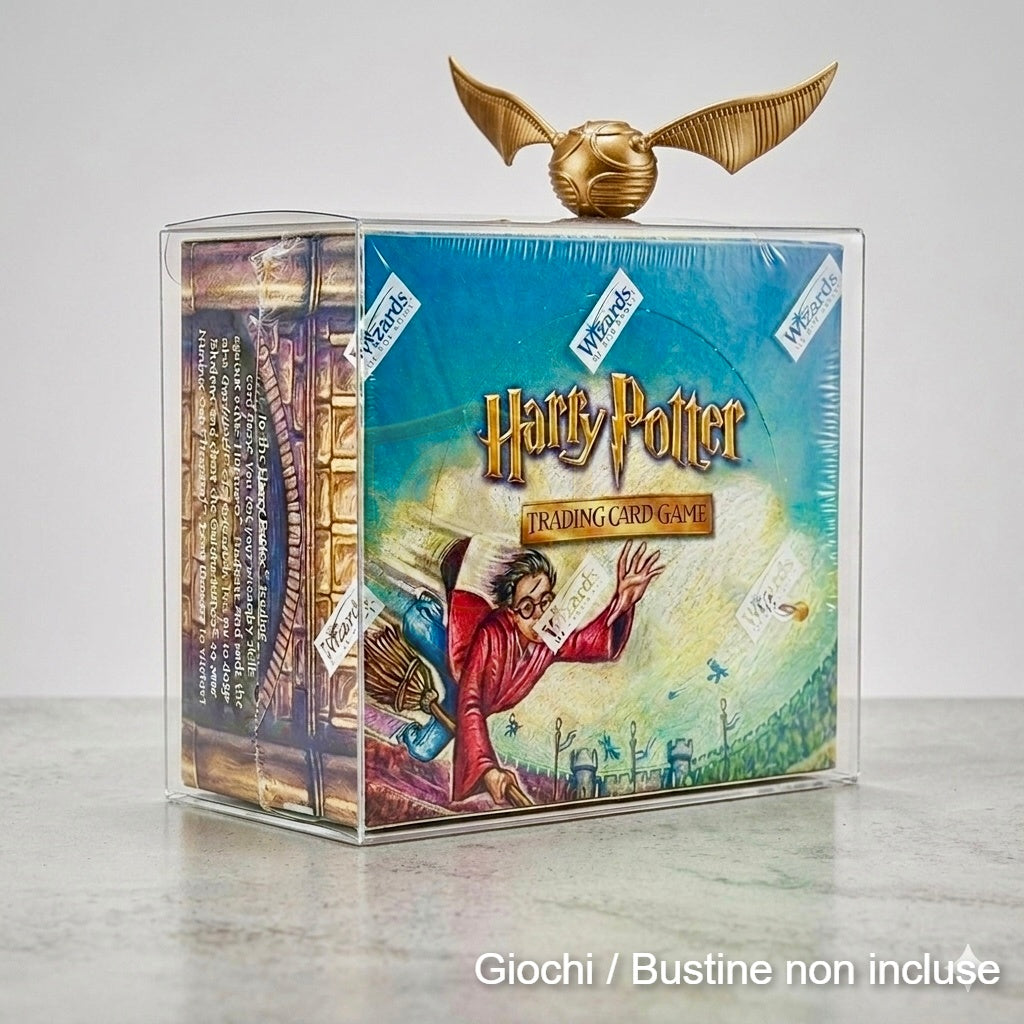 Custodia Box Harry Potter Teca per box 36 buste in Plastica semi-rigida