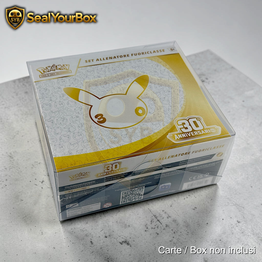 Custodia per ETB Dominio Delta ed altri - SemiRigida Case Set Allenatore Pokemon