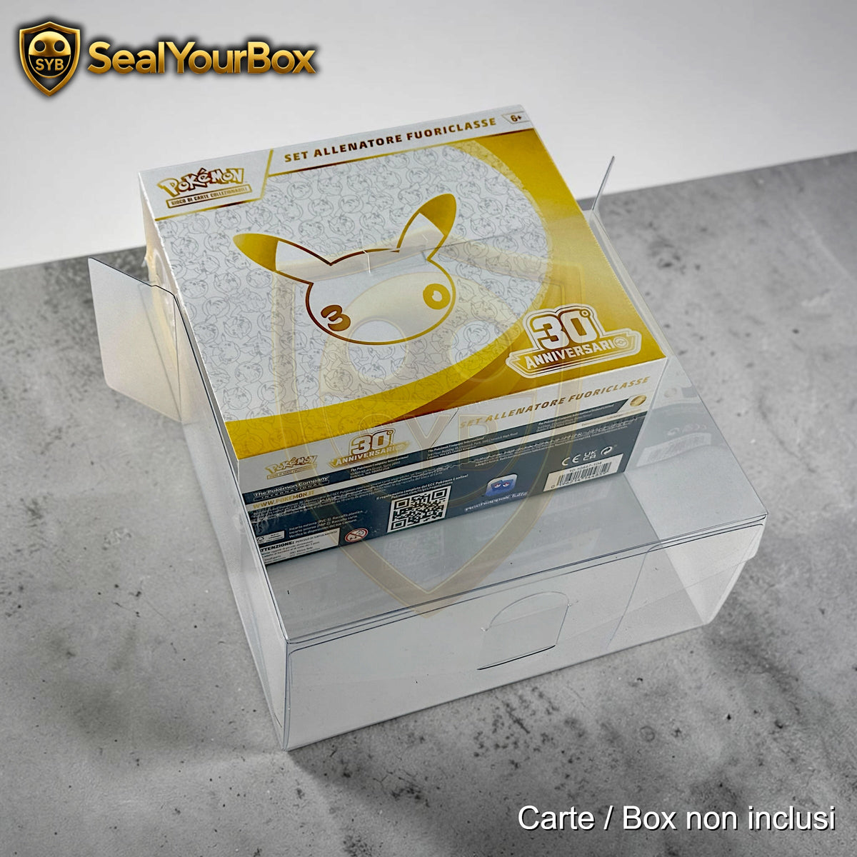 Custodia per ETB Dominio Delta ed altri - SemiRigida Case Set Allenatore Pokemon