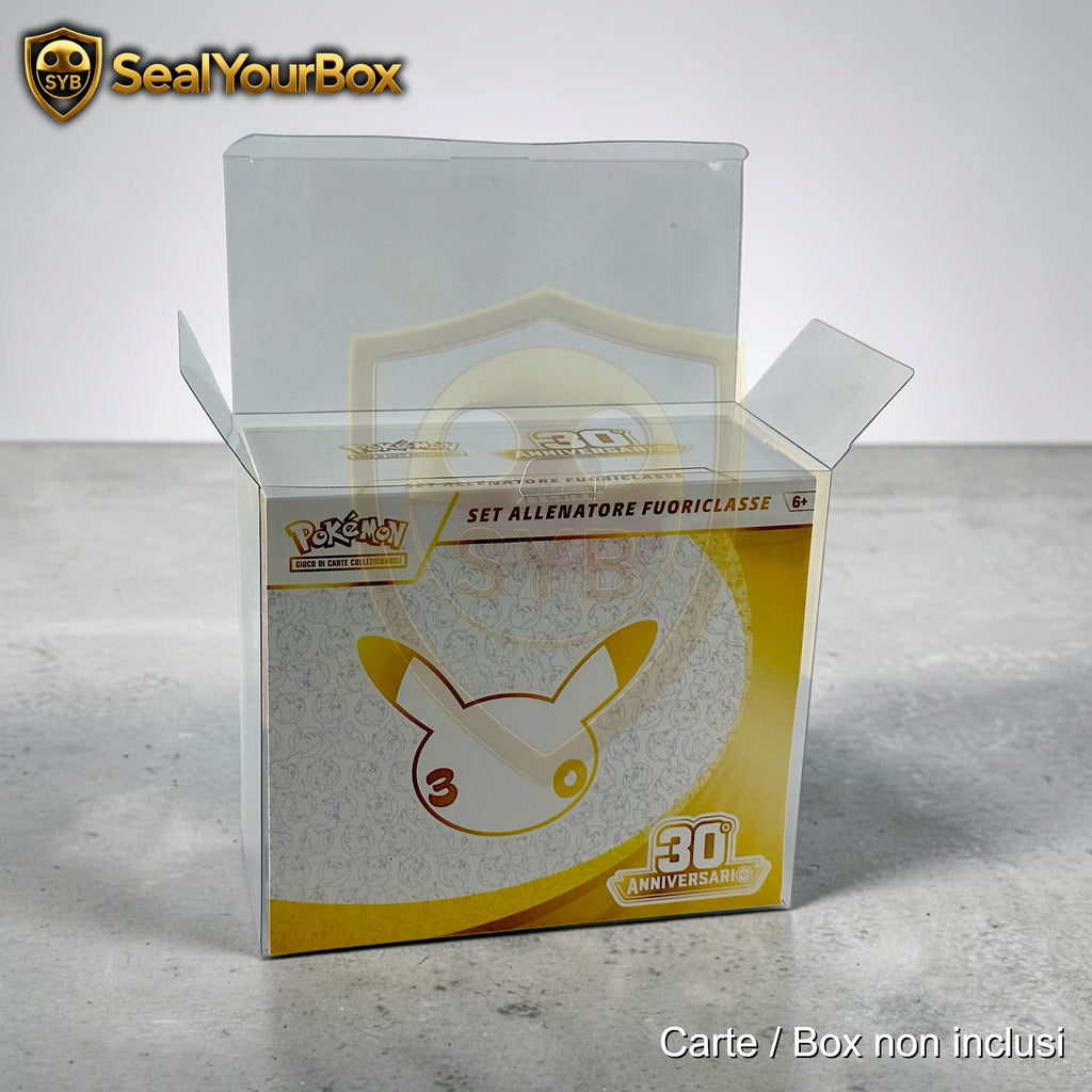 Custodia per ETB Dominio Delta ed altri - SemiRigida Case Set Allenatore Pokemon
