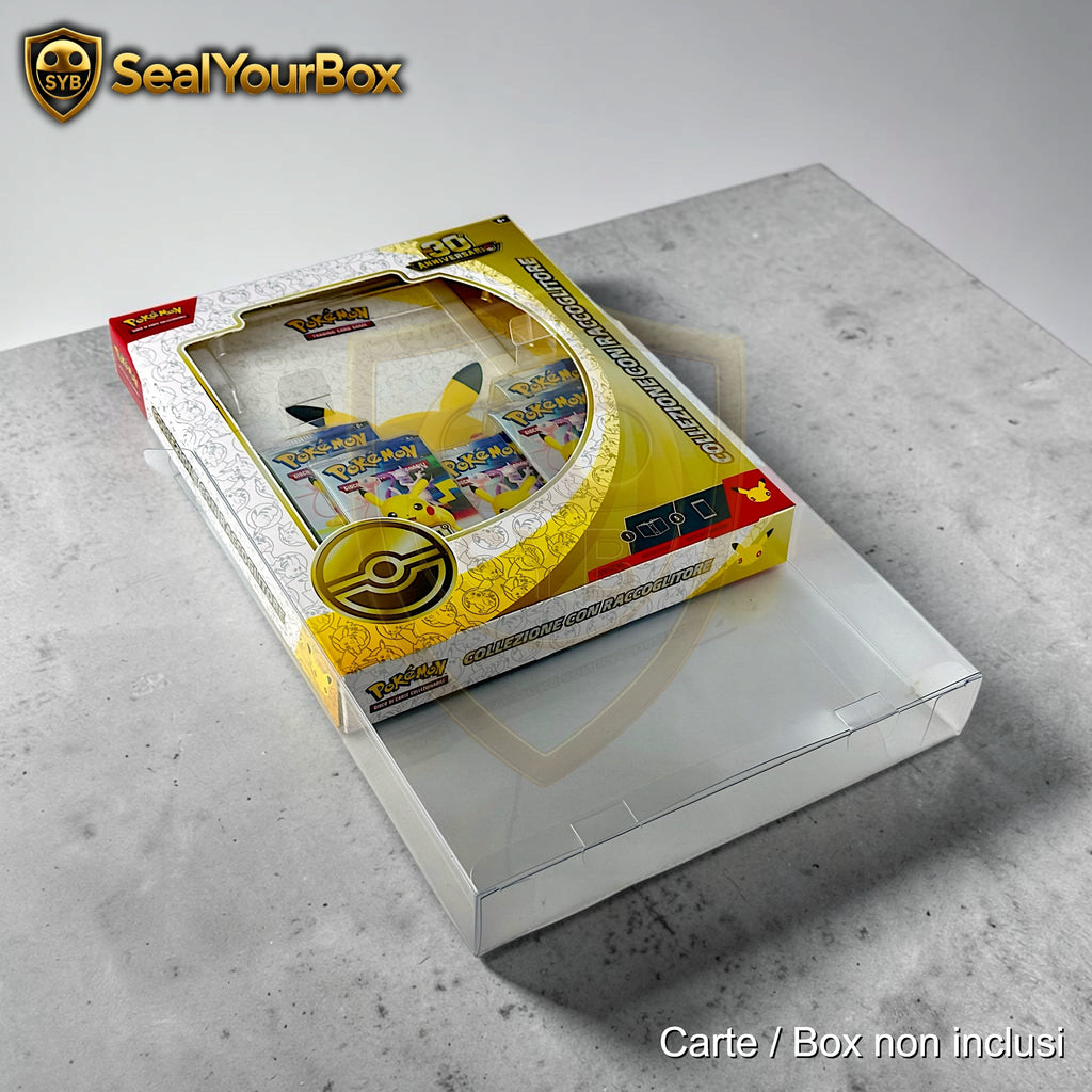 Custodia per Pokemon Collezione con raccoglitore 30° Anniversario Teca Celebrazione