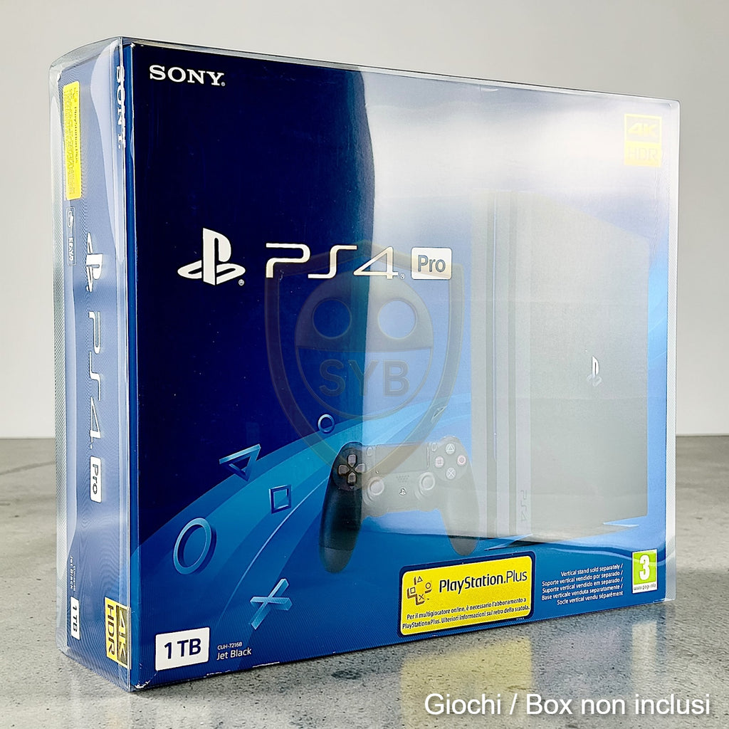 Custodia Sony PlayStation PS4 Pro Console Protezione semi-rigida Trasparente