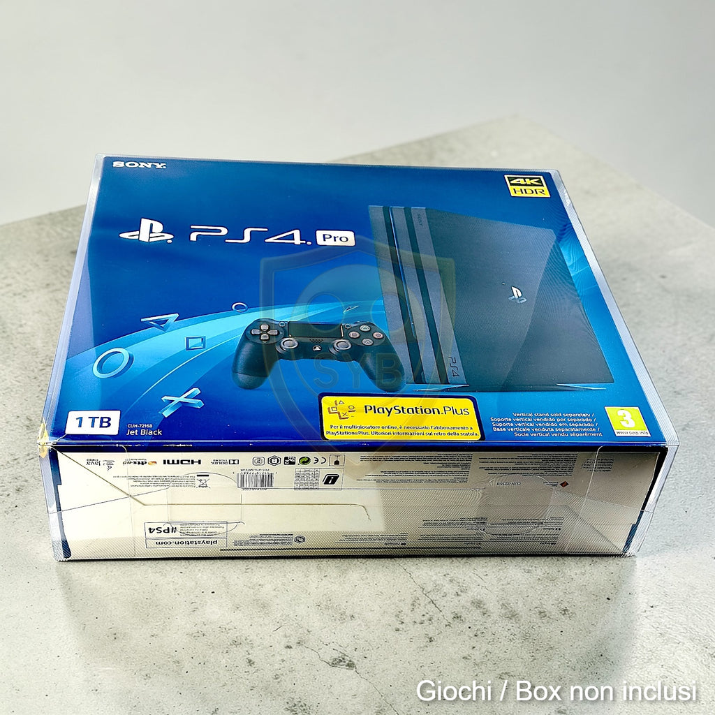 Custodia Sony PlayStation PS4 Pro Console Protezione semi-rigida Trasparente