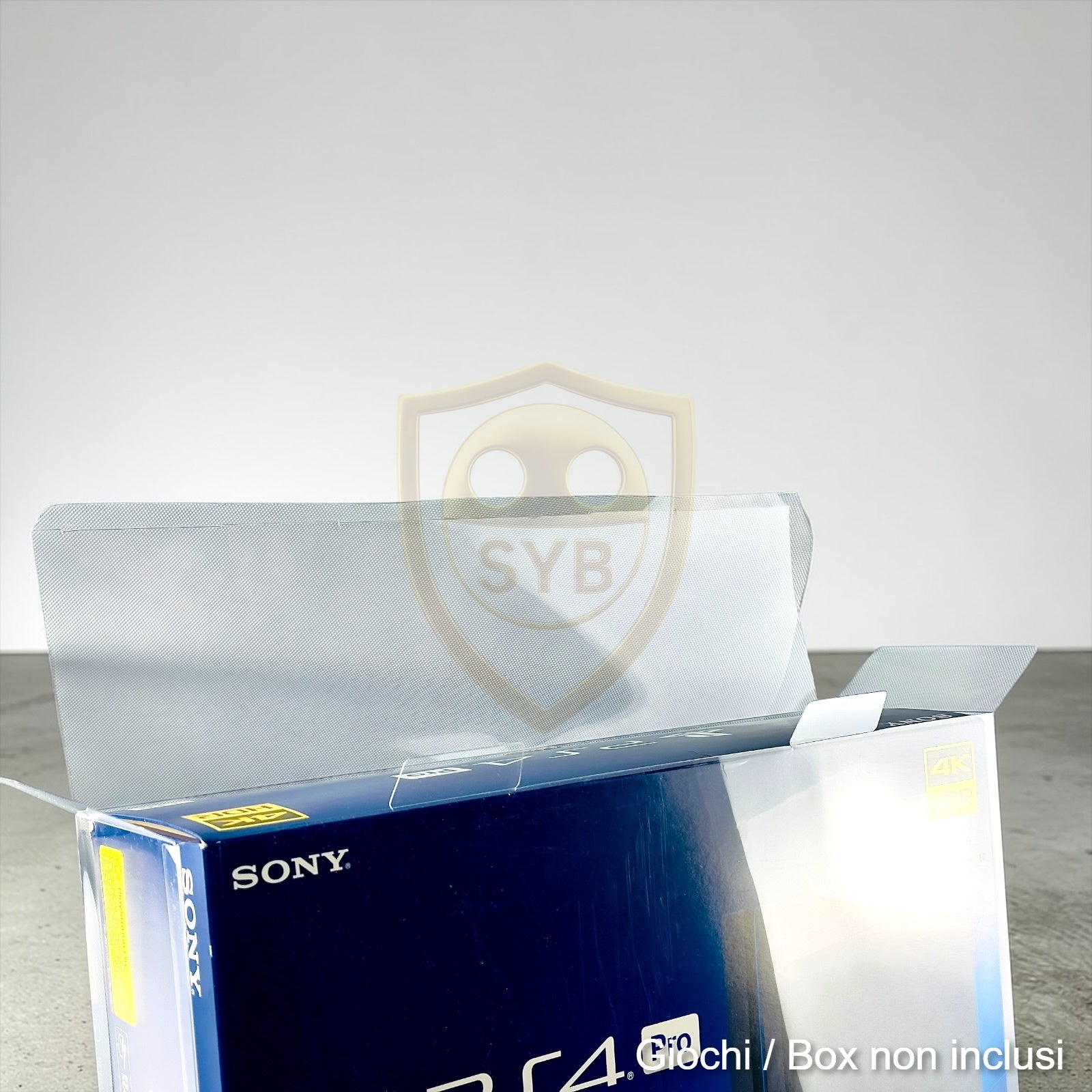 Custodia Sony PlayStation PS4 Pro Console Protezione semi-rigida Trasparente