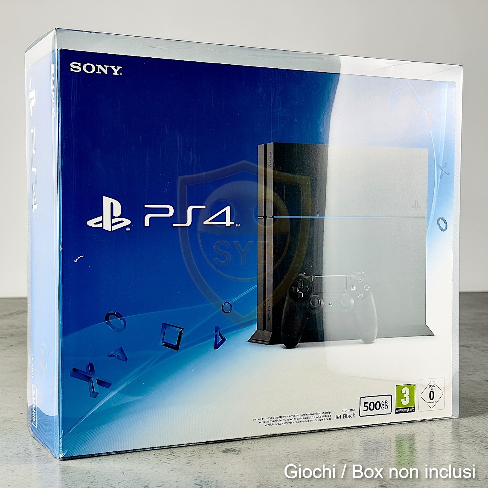Custodia Sony PlayStation PS4 Fat Console Protezione semi-rigida Trasparente