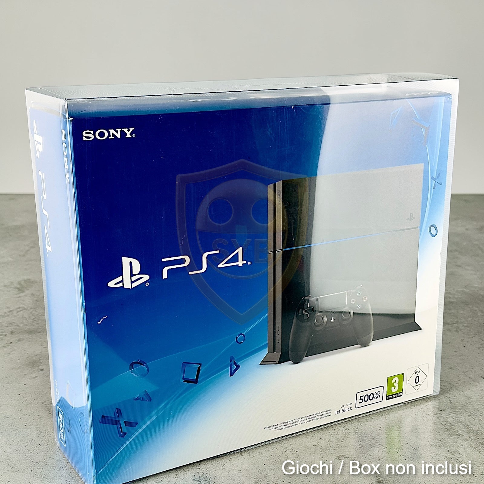 Custodia Sony PlayStation PS4 Fat Console Protezione semi-rigida Trasparente