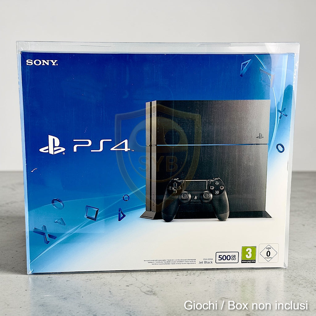 Custodia Sony PlayStation PS4 Fat Console Protezione semi-rigida Trasparente