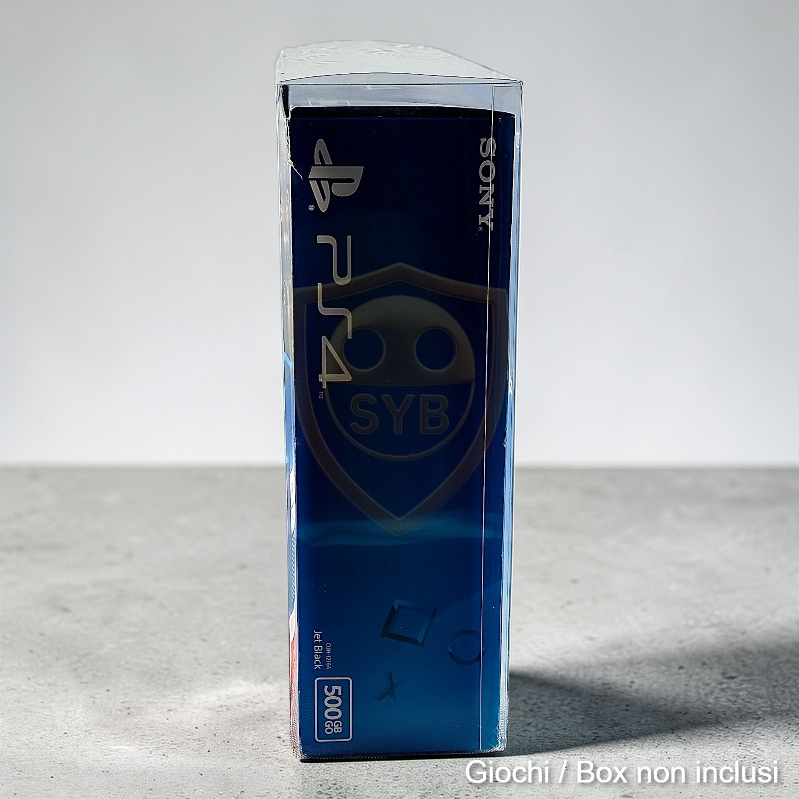Custodia Sony PlayStation PS4 Fat Console Protezione semi-rigida Trasparente